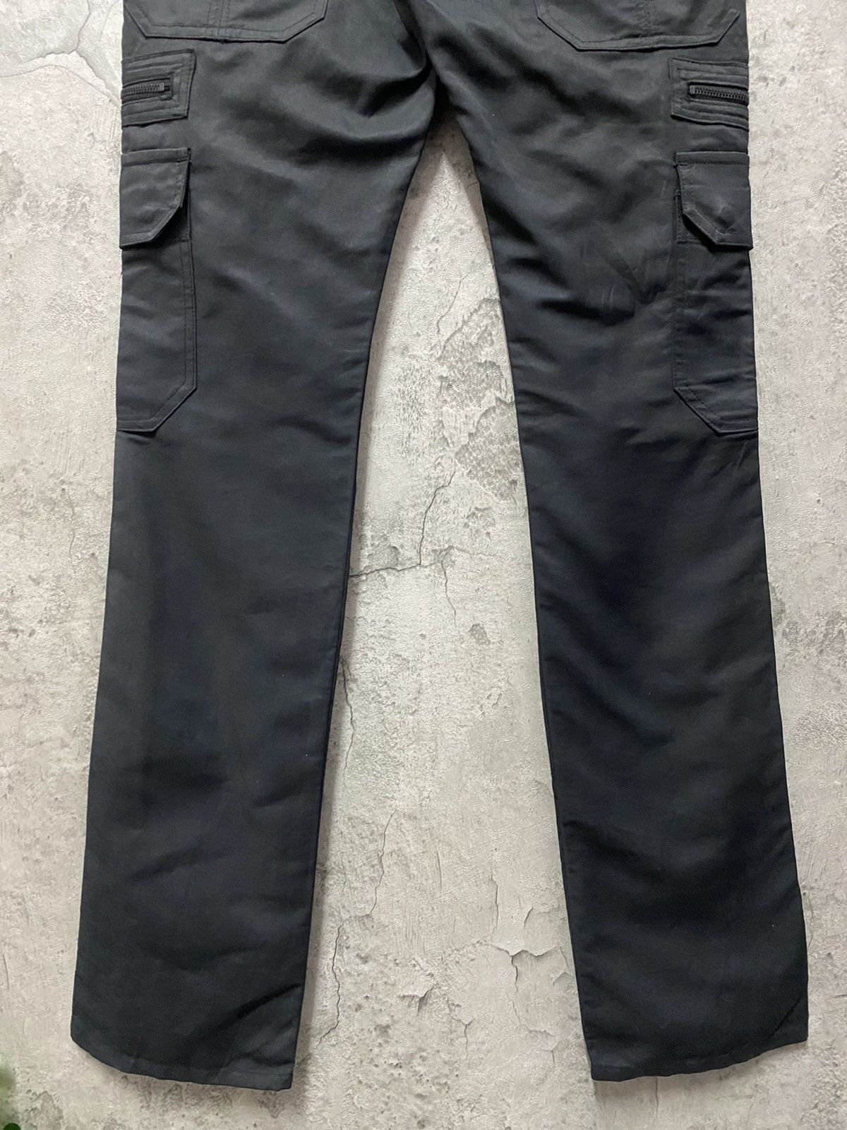 Japanese Brand × Schlussel Schlussel Japan Tactical Multipocket Black Oil Cargo Pants Size US 30 / EU 46 - 11 Thumbnail