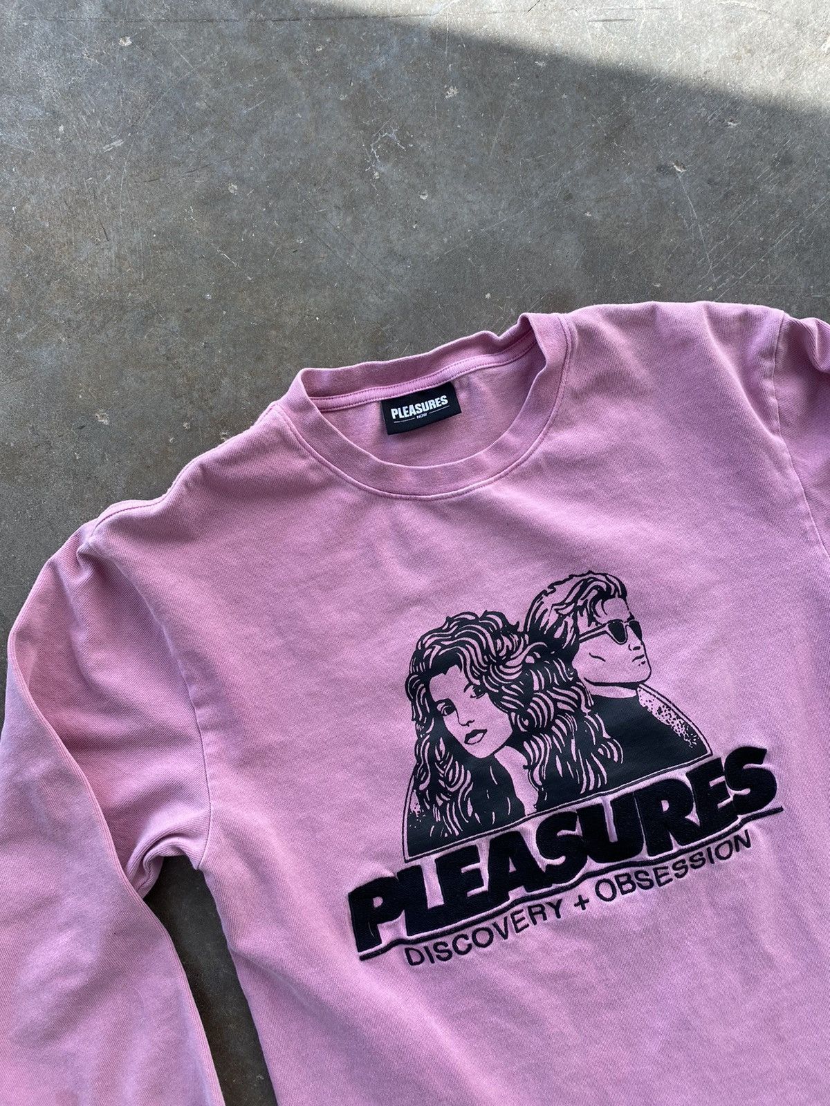 Pleasures Pleasures Discovery + Obsession Pink Heavyweight Long Sleeve Size US S / EU 44-46 / 1 - 2 Thumbnail