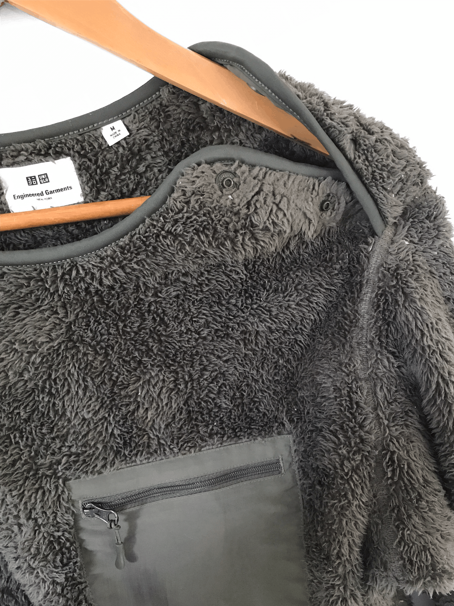 Japanese Brand × Uniqlo Engineered Garments Uniqlo Fleece Sherpa Jacket Size US M / EU 48-50 / 2 - 3 Thumbnail