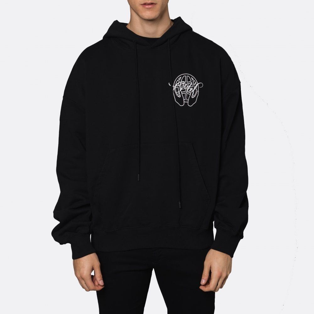 o11b112oob0523 Hoodies in Black