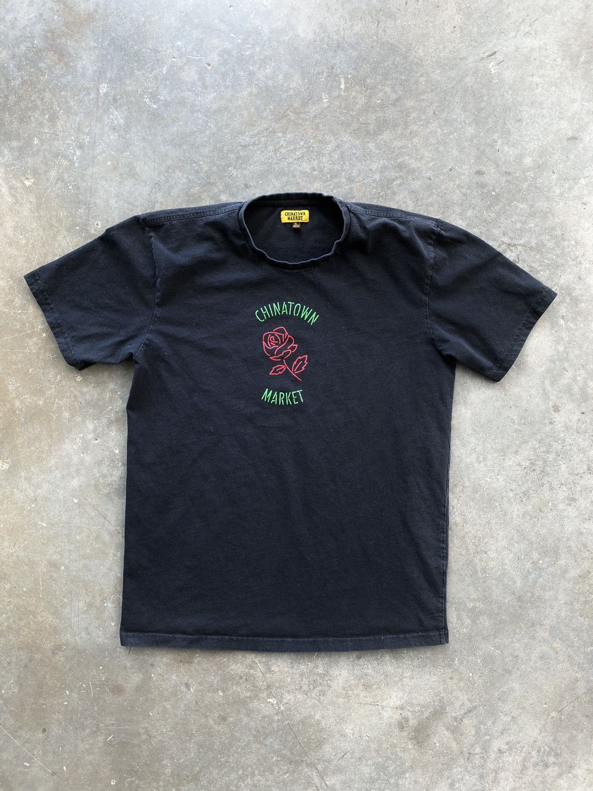 Market Chinatown Market Thank You Have A Nice Day Rose Black Tee XL Size US XL / EU 56 / 4 - 3 Thumbnail