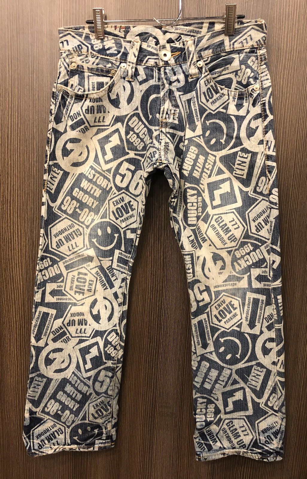 Hysteric Glamour × If Six Was Nine × Japanese Brand Japanese Brand Co&Lu Fullprint Inpired By Hysteric Glamour Size US 34 / EU 50 - 1 Thumbnail