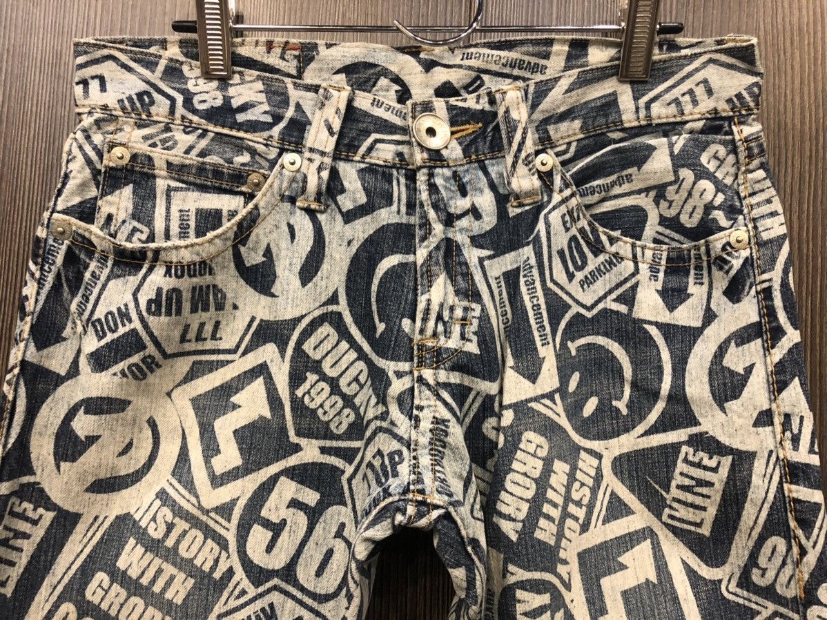 Hysteric Glamour × If Six Was Nine × Japanese Brand Japanese Brand Co&Lu Fullprint Inpired By Hysteric Glamour Size US 34 / EU 50 - 2 Thumbnail