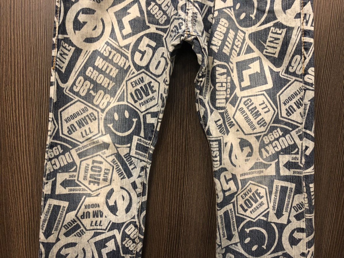 Hysteric Glamour × If Six Was Nine × Japanese Brand Japanese Brand Co&Lu Fullprint Inpired By Hysteric Glamour Size US 34 / EU 50 - 3 Thumbnail