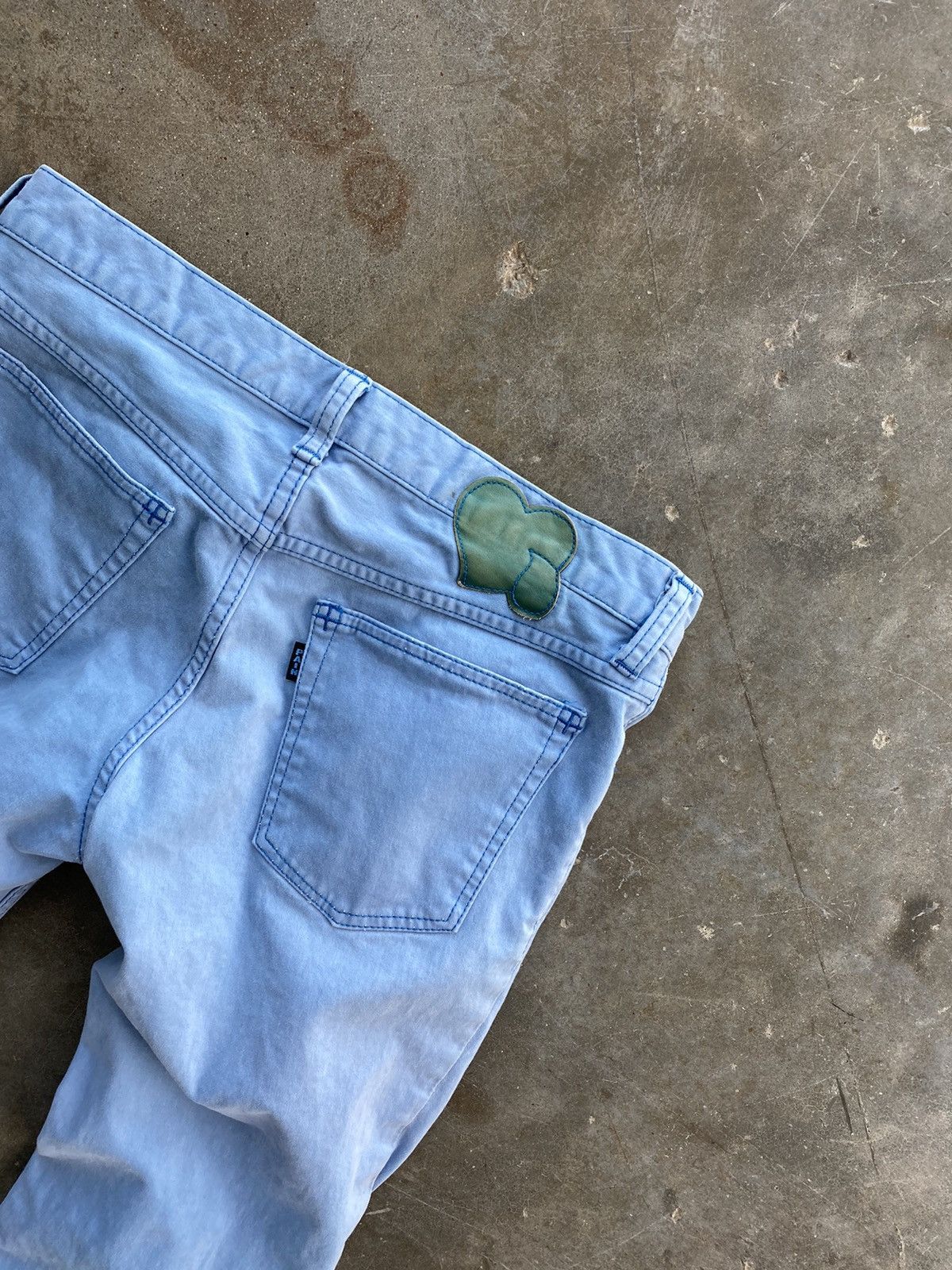 Number (N)ine Number (N)ine Pain 5 Pocket Ankle Zip Blue Denim Jeans 28 Size US 28 / EU 44 - 3 Thumbnail