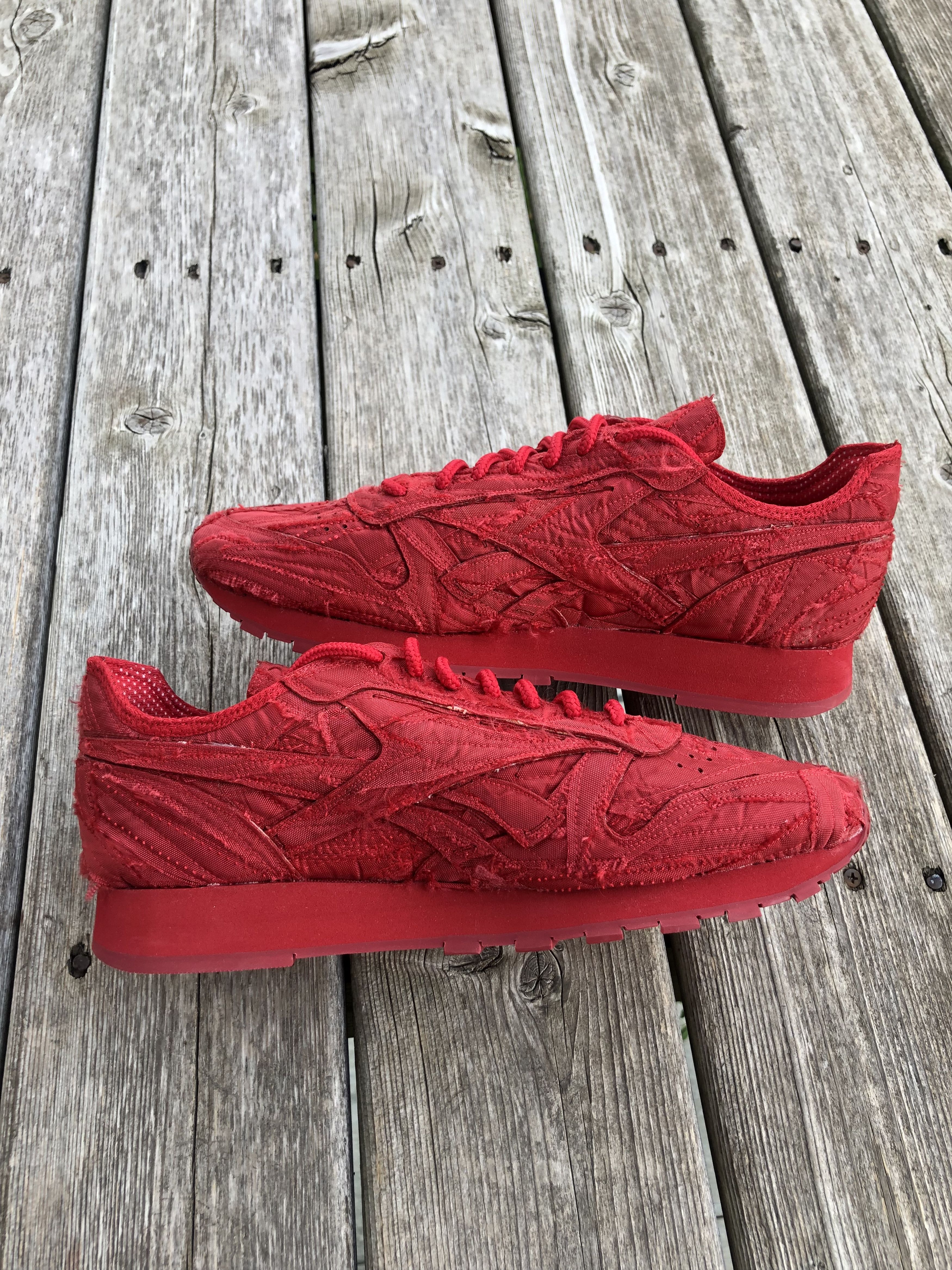 KANGHYUK × Reebok Kanghyuk Reebok Classic Leather Handmade Red Size US 10 / EU 43 - 3 Thumbnail