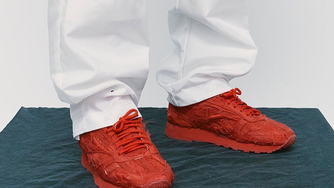 KANGHYUK × Reebok Kanghyuk Reebok Classic Leather Handmade Red Size US 10 / EU 43 - 8 Thumbnail