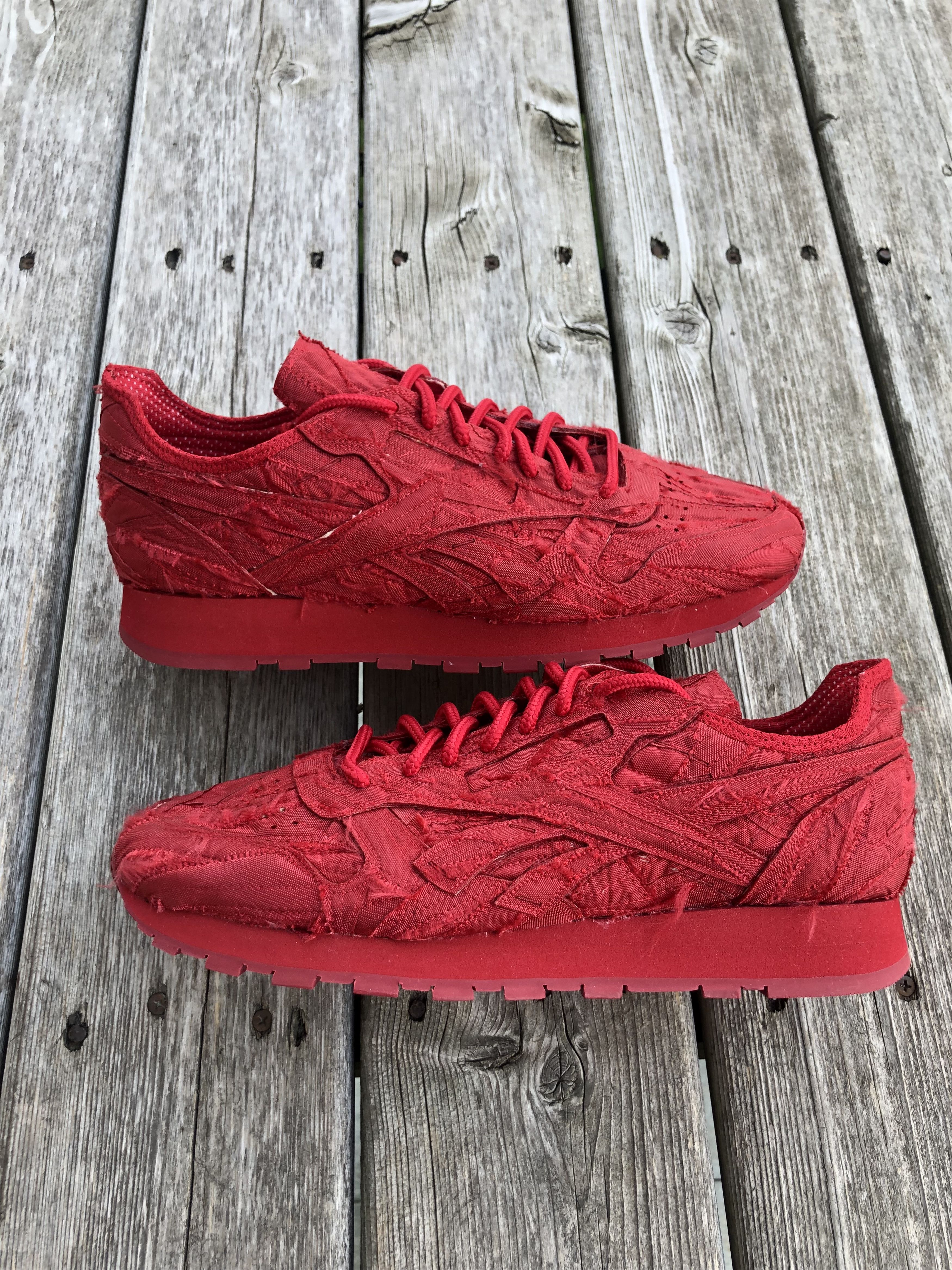 KANGHYUK × Reebok Kanghyuk Reebok Classic Leather Handmade Red Size US 10 / EU 43 - 2 Thumbnail