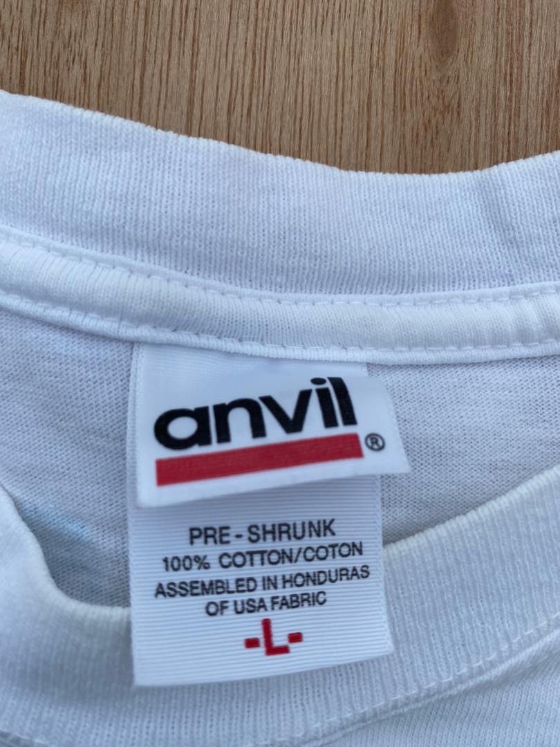 Anvil × Rap Tees × Vintage vintage tee NEW YORK A33 Size US L / EU 52-54 / 3 - 4 Thumbnail