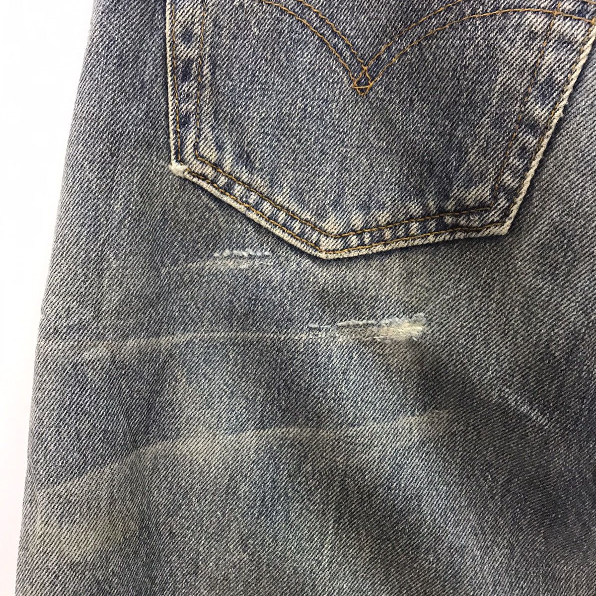 Levi's × Levi's Vintage Clothing × Vintage Vintage 1990 Levi’s 501 denim rare design pant Size US 30 / EU 46 - 11 Thumbnail