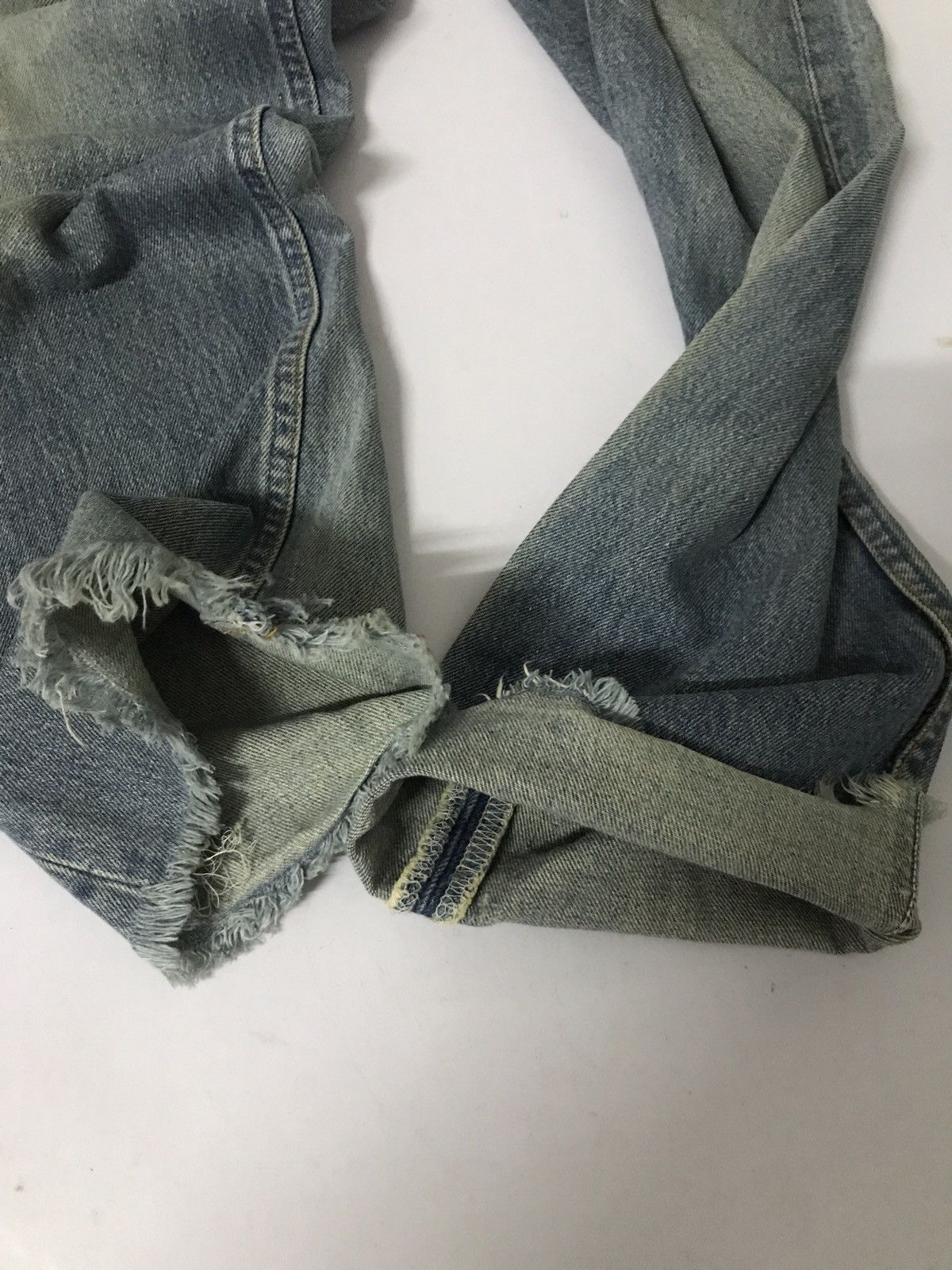 Levi's × Levi's Vintage Clothing × Vintage Vintage 1990 Levi’s 501 denim rare design pant Size US 30 / EU 46 - 21 Thumbnail