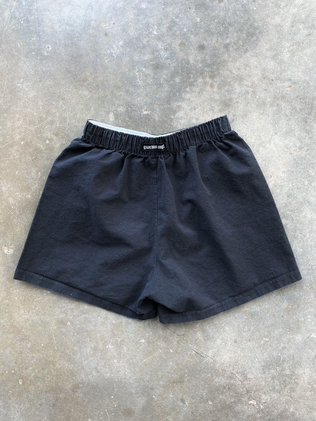 Guardian Angel Guardian Angel Boxer Logo Shorts Black Medium / M GA 🥣🧊❄️ Size US 32 / EU 48 - 3 Thumbnail