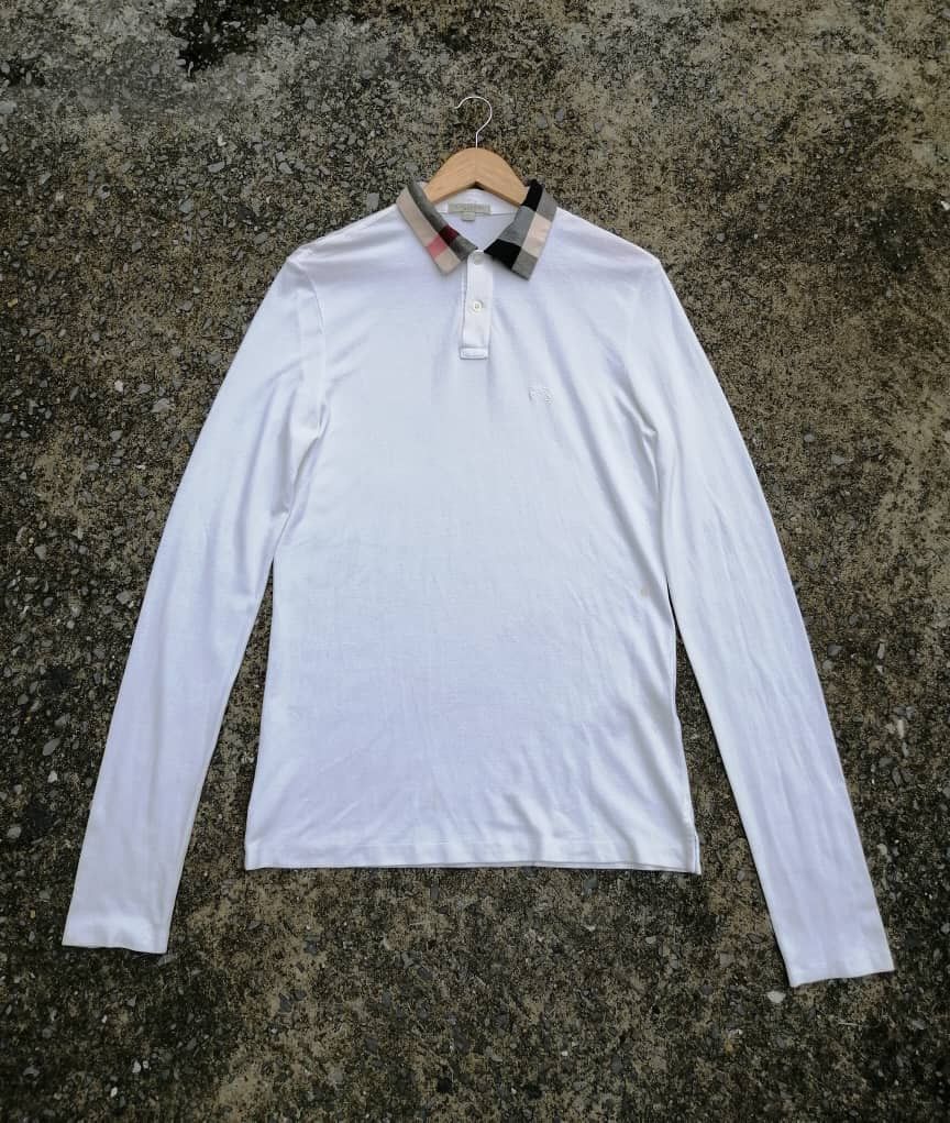 Burberry Burberry Brit Polos Longsleeve Size S / US 4 / IT 40 - 1 Thumbnail