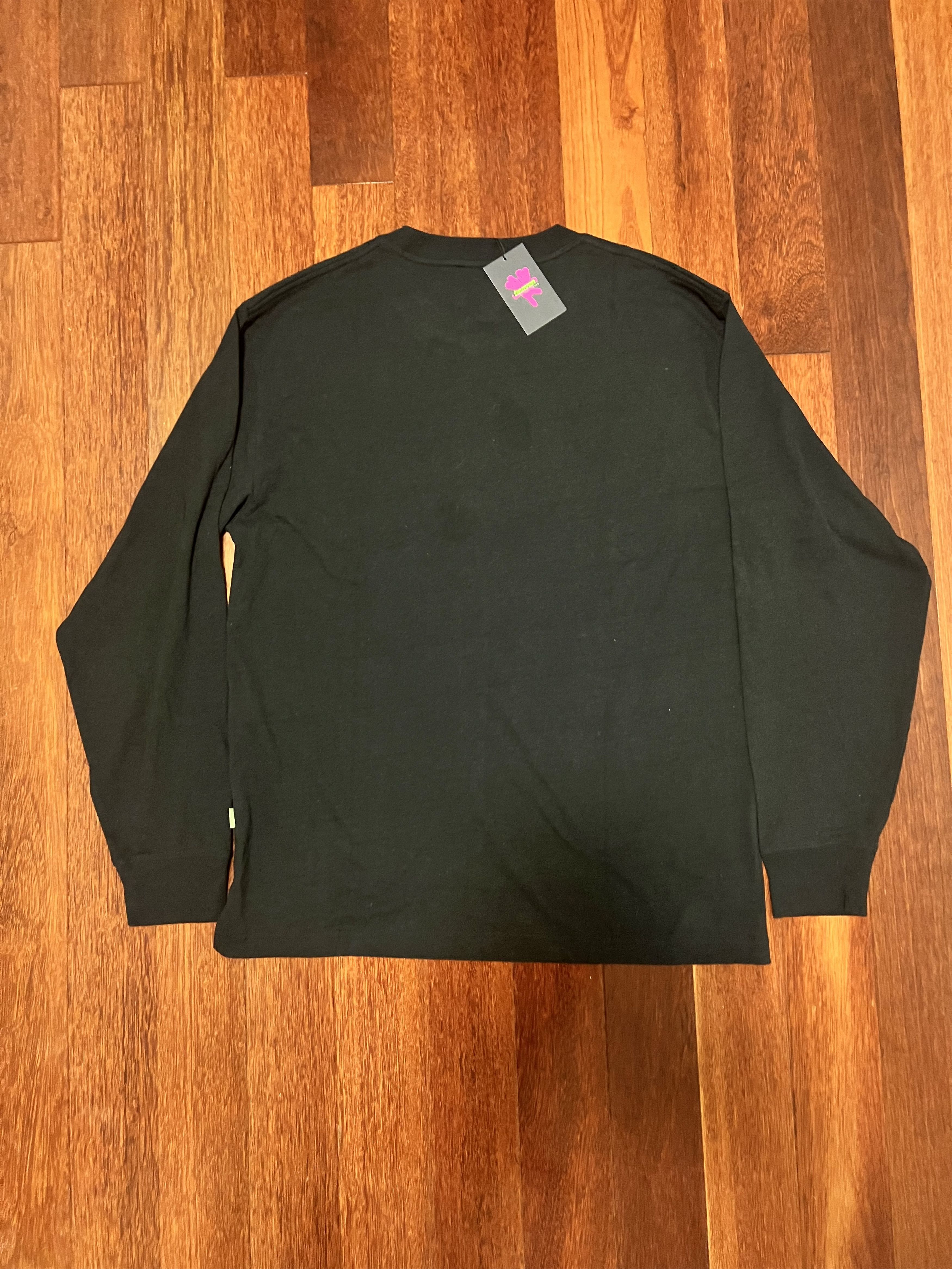 Heaven by Marc Jacobs 💚 Heaven By Marc Jacobs Frog Footsteps Black Longsleeve NEW Size US XL / EU 56 / 4 - 2 Thumbnail
