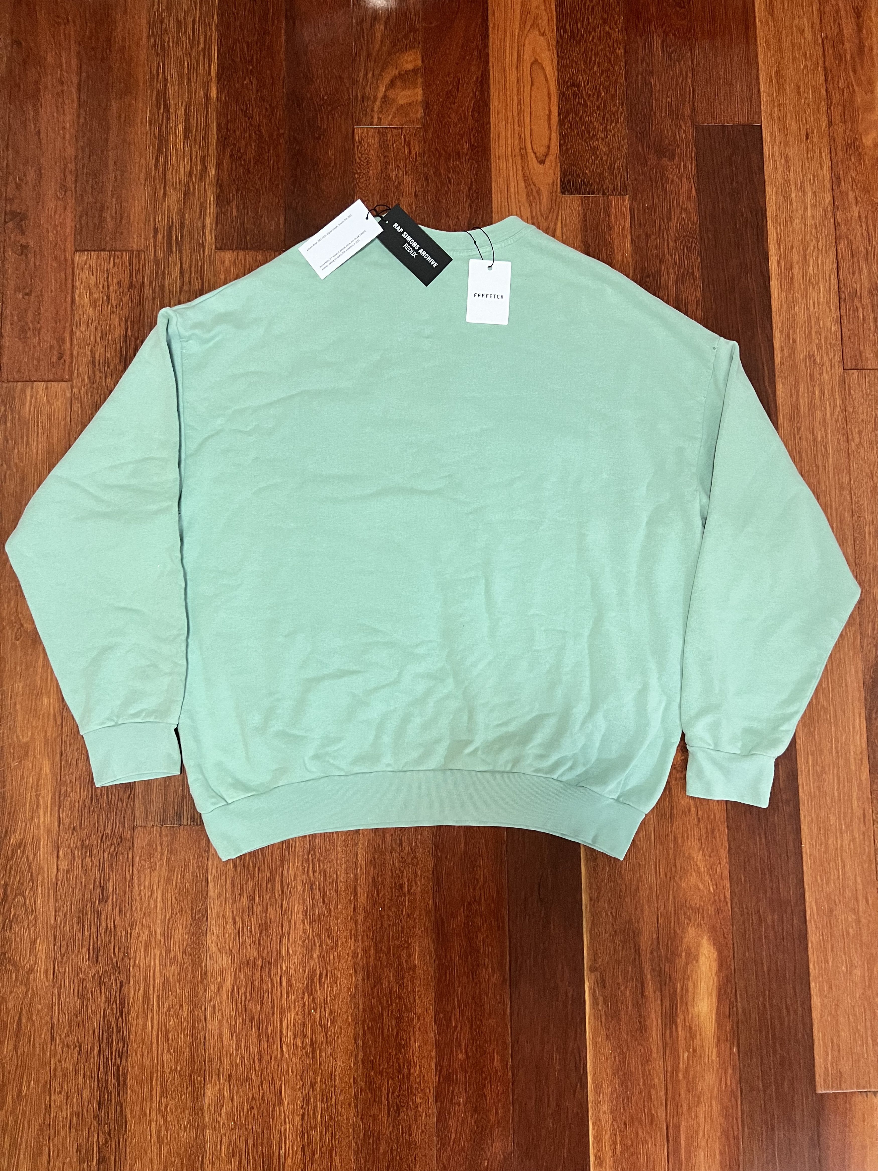 Raf Simons 💚 Raf Simons Redux AW02 Virginia Creeper Nebraska Crewneck Size US M / EU 48-50 / 2 - 2 Thumbnail