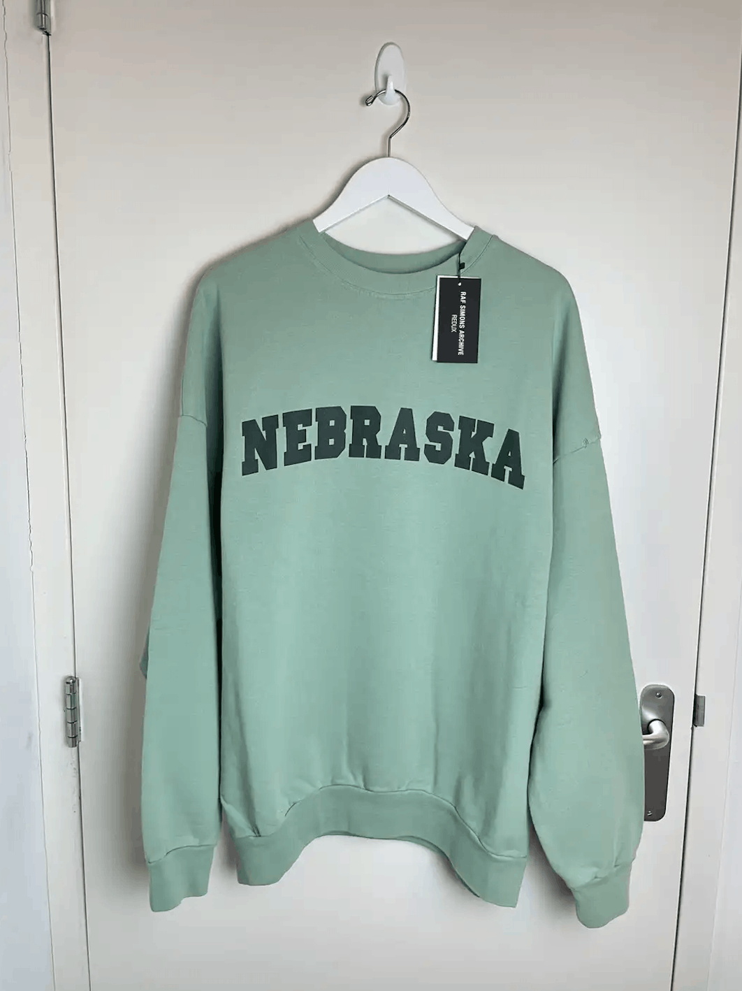💚 Raf Simons Redux AW02 Virginia Creeper Nebraska Crewneck