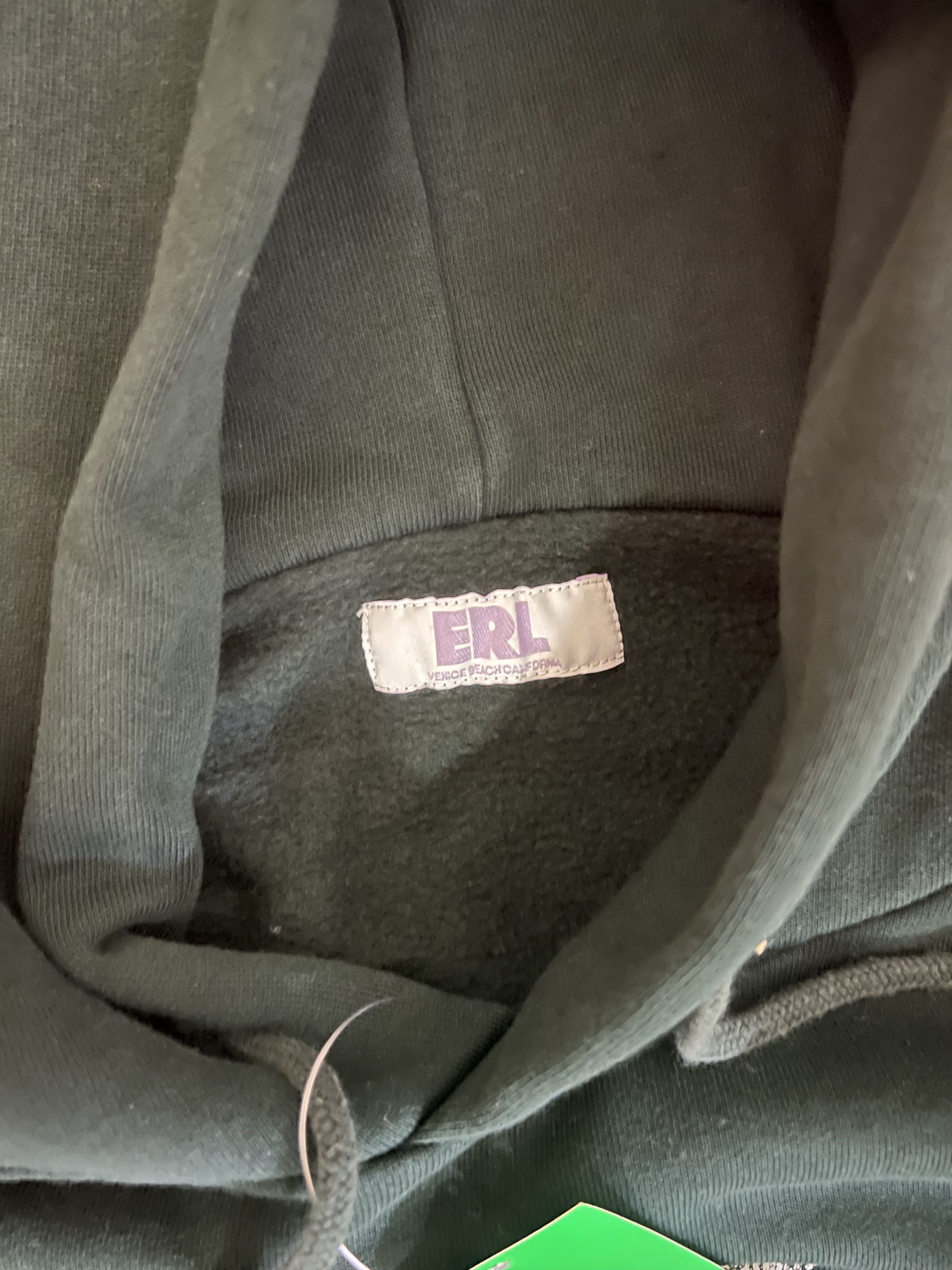 ERL 💚 ERL Venice Hoodie Black NWT Size US M / EU 48-50 / 2 - 6 Thumbnail