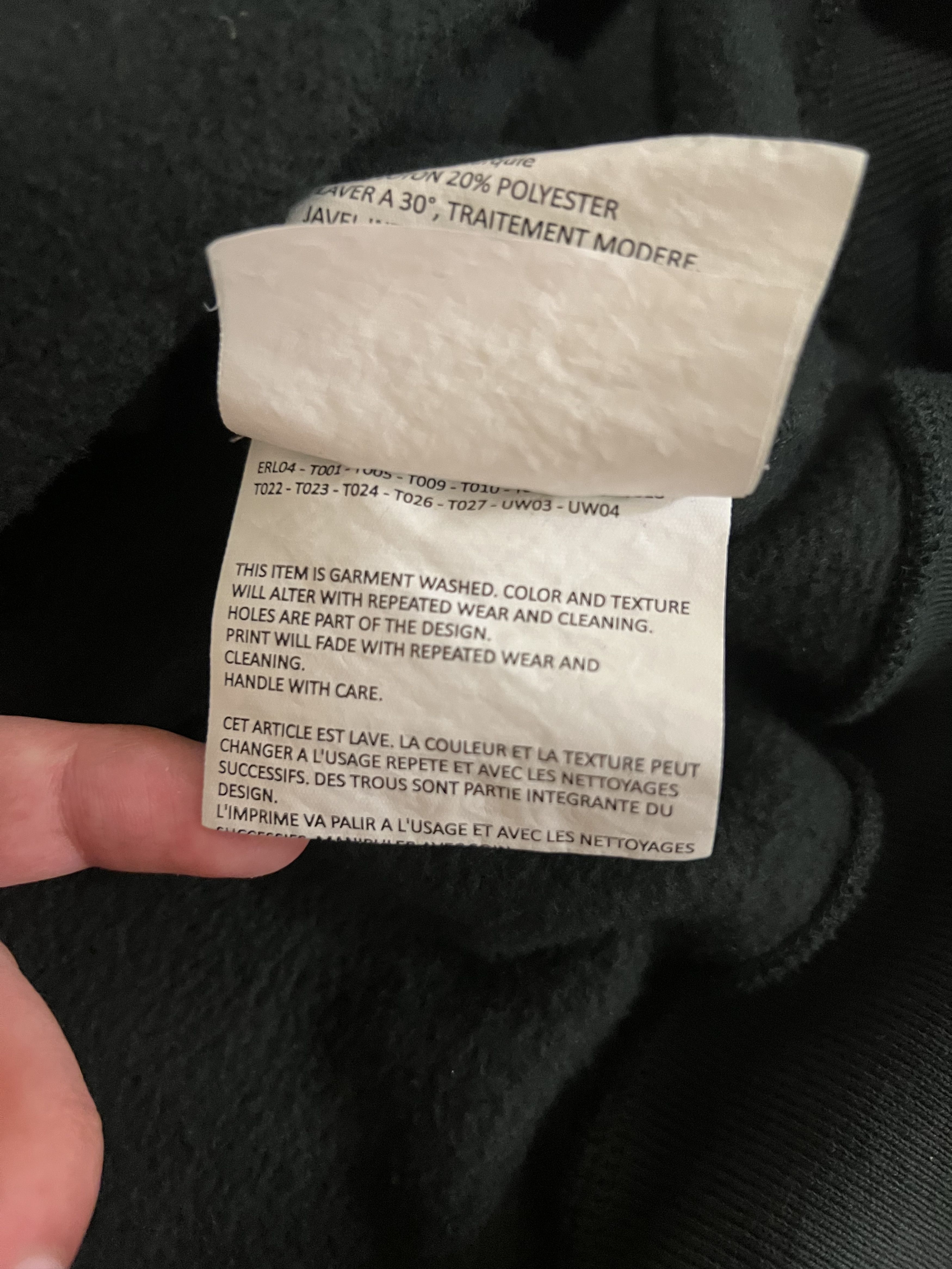 ERL 💚 ERL Venice Hoodie Black NWT Size US M / EU 48-50 / 2 - 9 Thumbnail