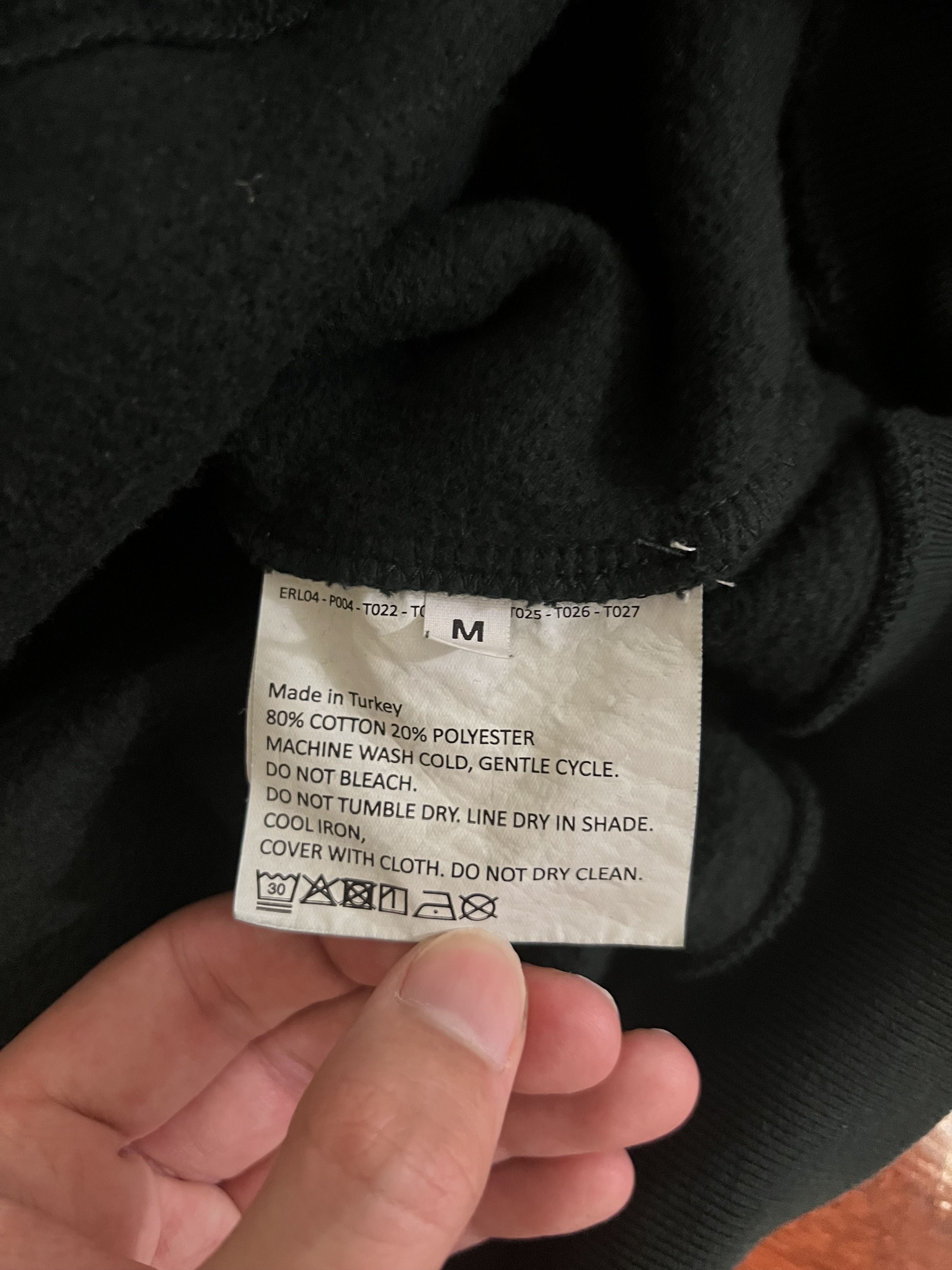 ERL 💚 ERL Venice Hoodie Black NWT Size US M / EU 48-50 / 2 - 7 Thumbnail