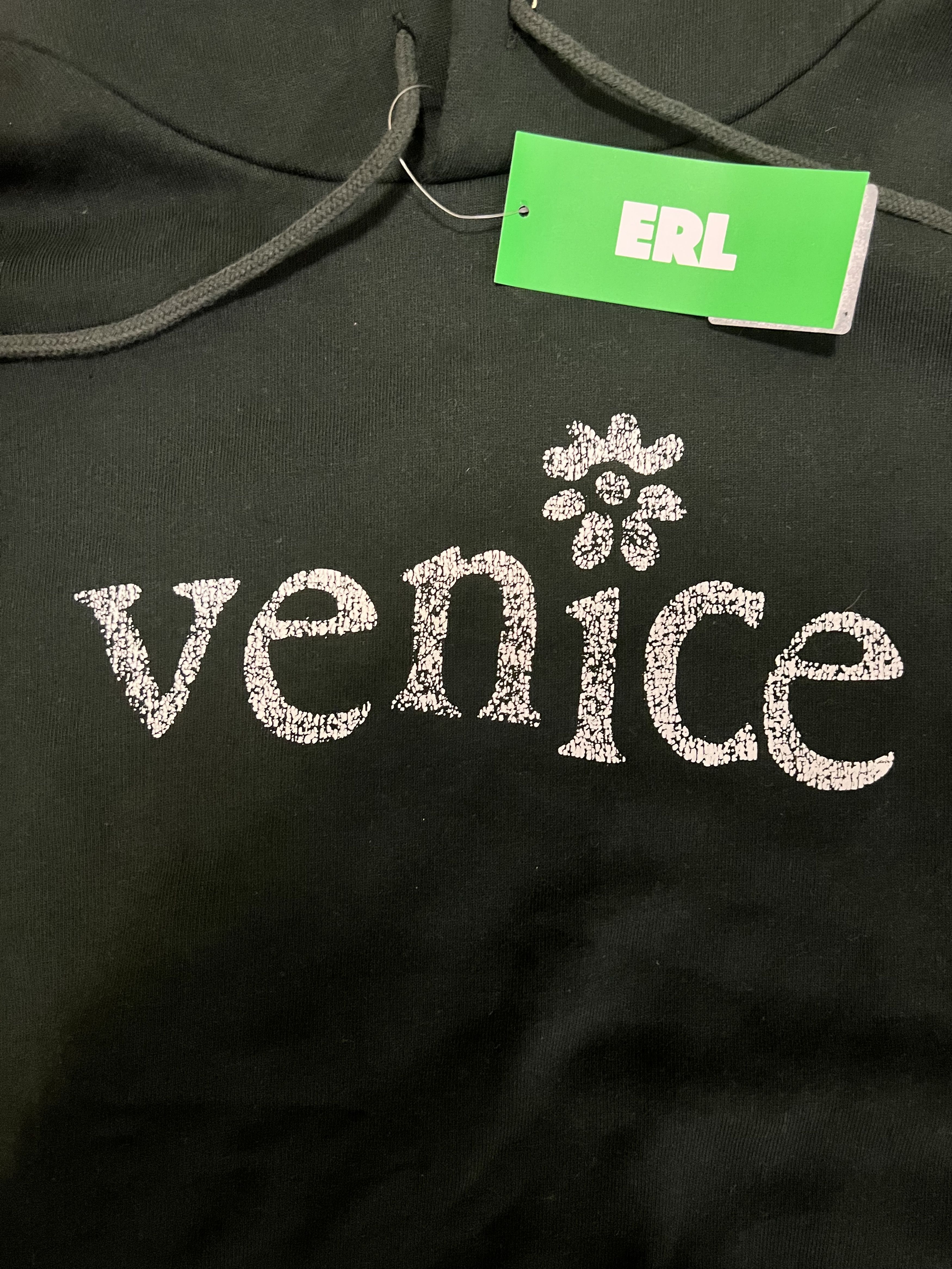 ERL 💚 ERL Venice Hoodie Black NWT Size US M / EU 48-50 / 2 - 3 Thumbnail