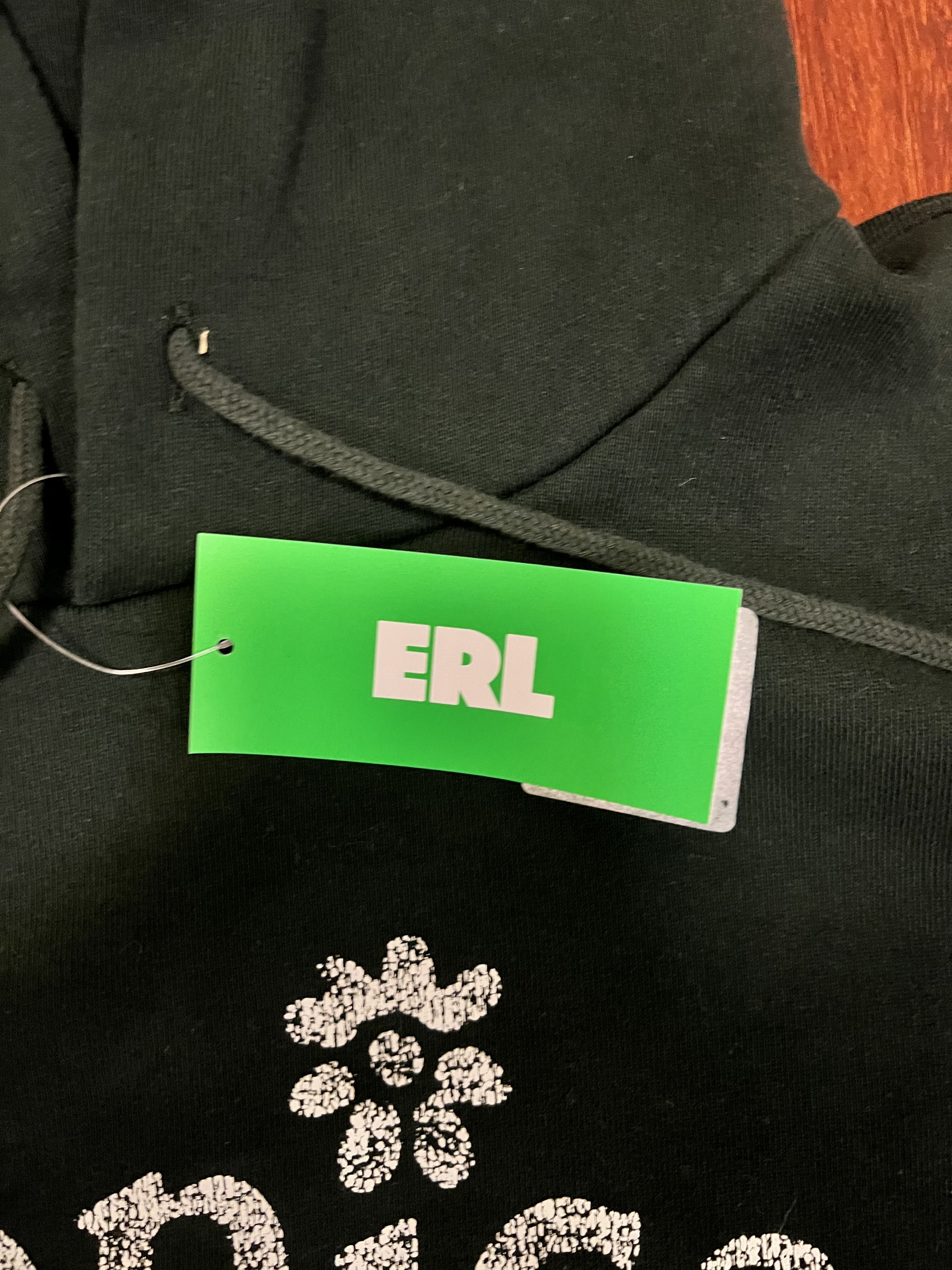ERL 💚 ERL Venice Hoodie Black NWT Size US M / EU 48-50 / 2 - 5 Thumbnail