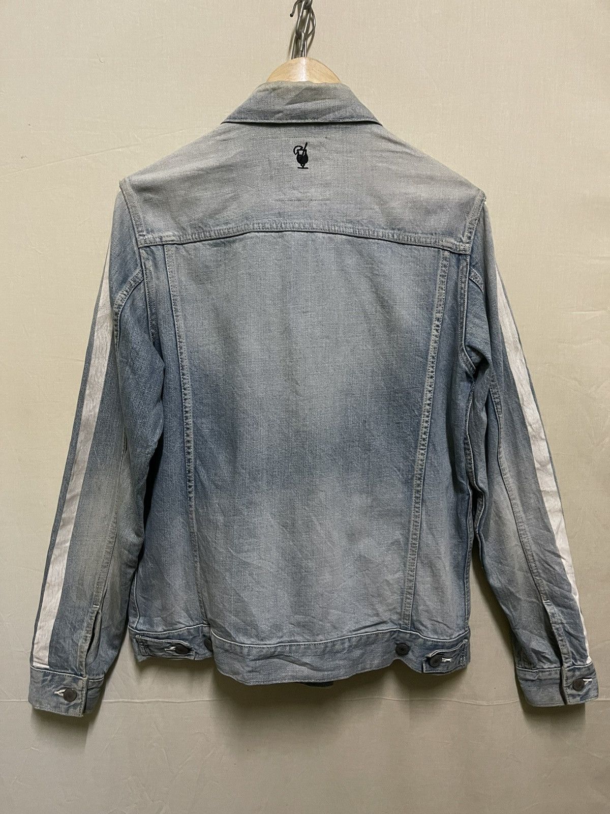 Japanese Brand × Swagger Swagger Denim Jacket Faded Vintage Design Size US L / EU 52-54 / 3 - 10 Thumbnail