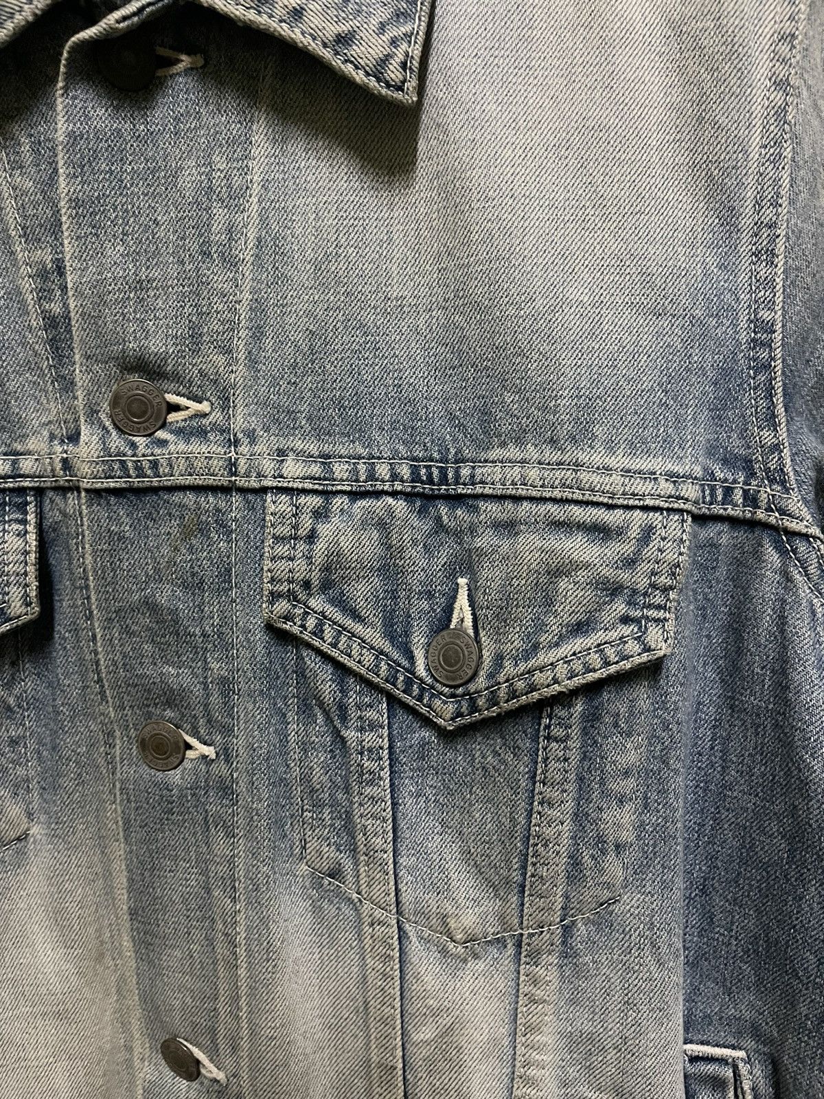 Japanese Brand × Swagger Swagger Denim Jacket Faded Vintage Design Size US L / EU 52-54 / 3 - 3 Thumbnail