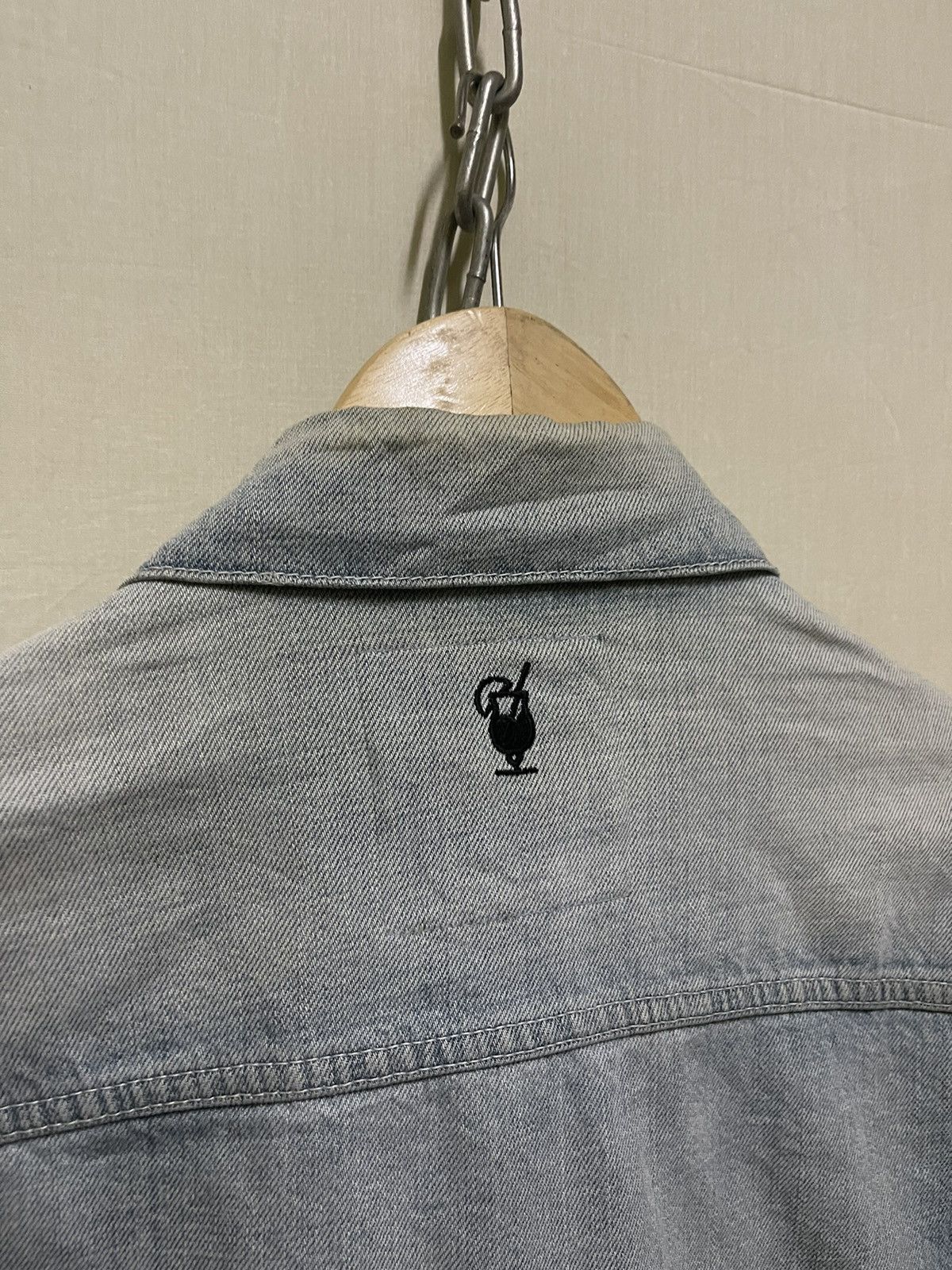 Japanese Brand × Swagger Swagger Denim Jacket Faded Vintage Design Size US L / EU 52-54 / 3 - 11 Thumbnail