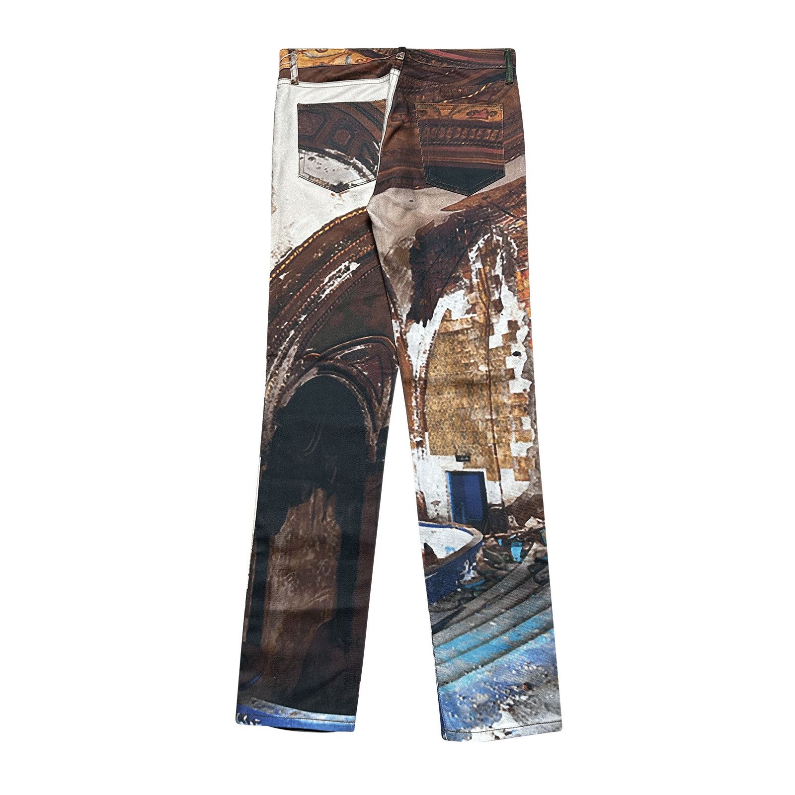 424 Chair Print Denim Size US 28 / EU 44 - 2 Thumbnail