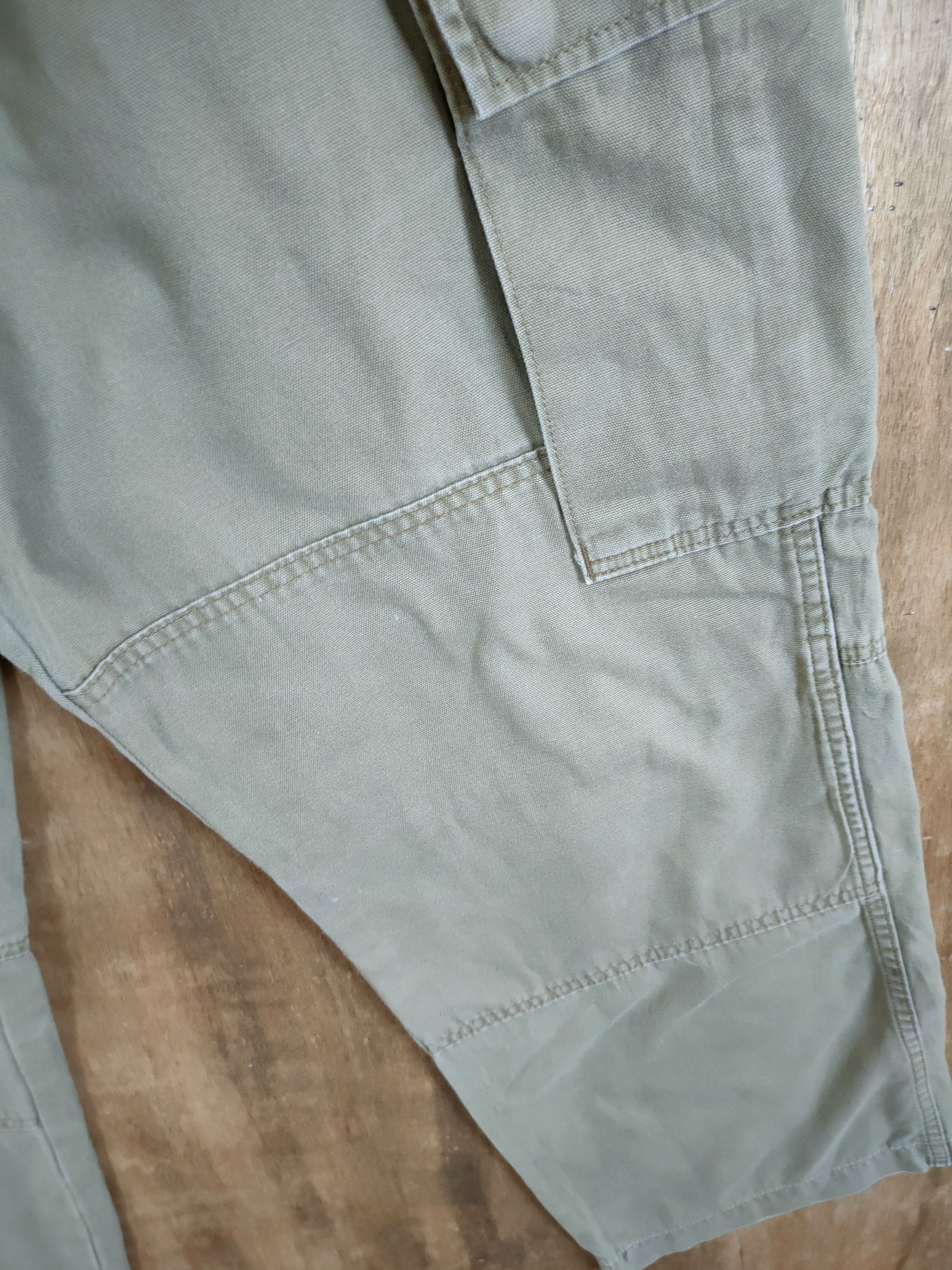 Japanese Brand DLL Blue Way multipocket tactical army cargo pants #1334 Size US 33 - 5 Thumbnail