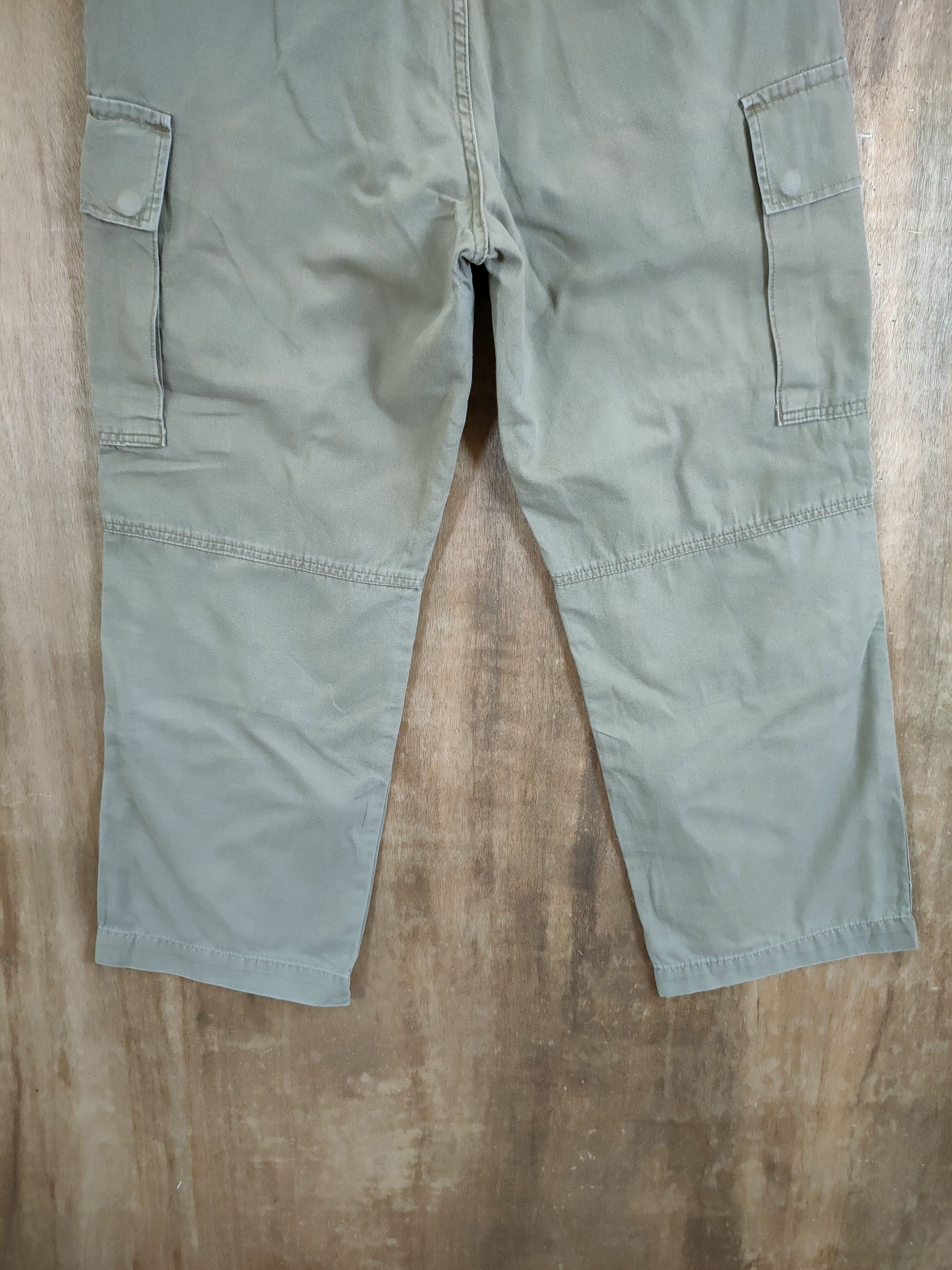 Japanese Brand DLL Blue Way multipocket tactical army cargo pants #1334 Size US 33 - 7 Thumbnail