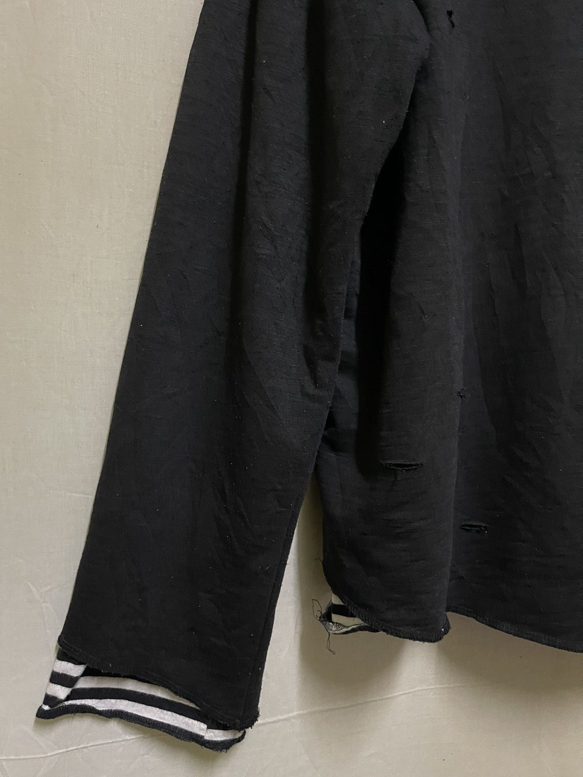 Japanese Brand Breathmint Distressed Design Zipper Hoodie Size US L / EU 52-54 / 3 - 13 Thumbnail
