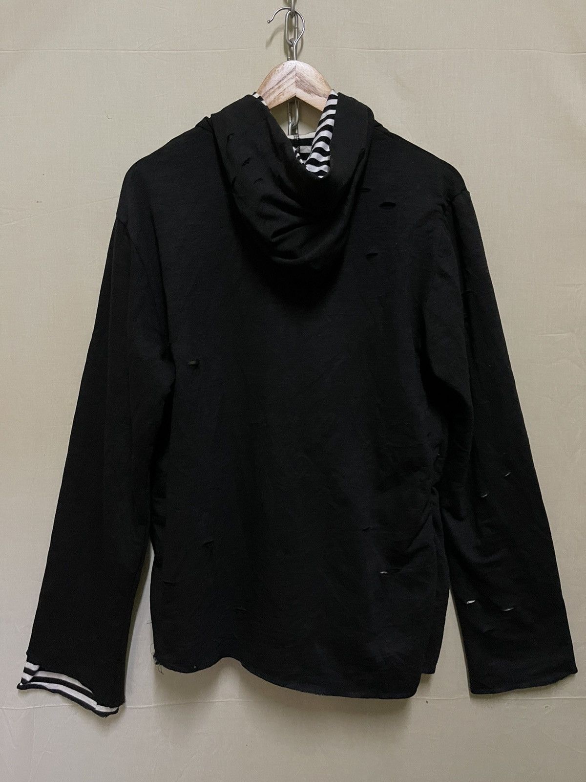 Japanese Brand Breathmint Distressed Design Zipper Hoodie Size US L / EU 52-54 / 3 - 11 Thumbnail