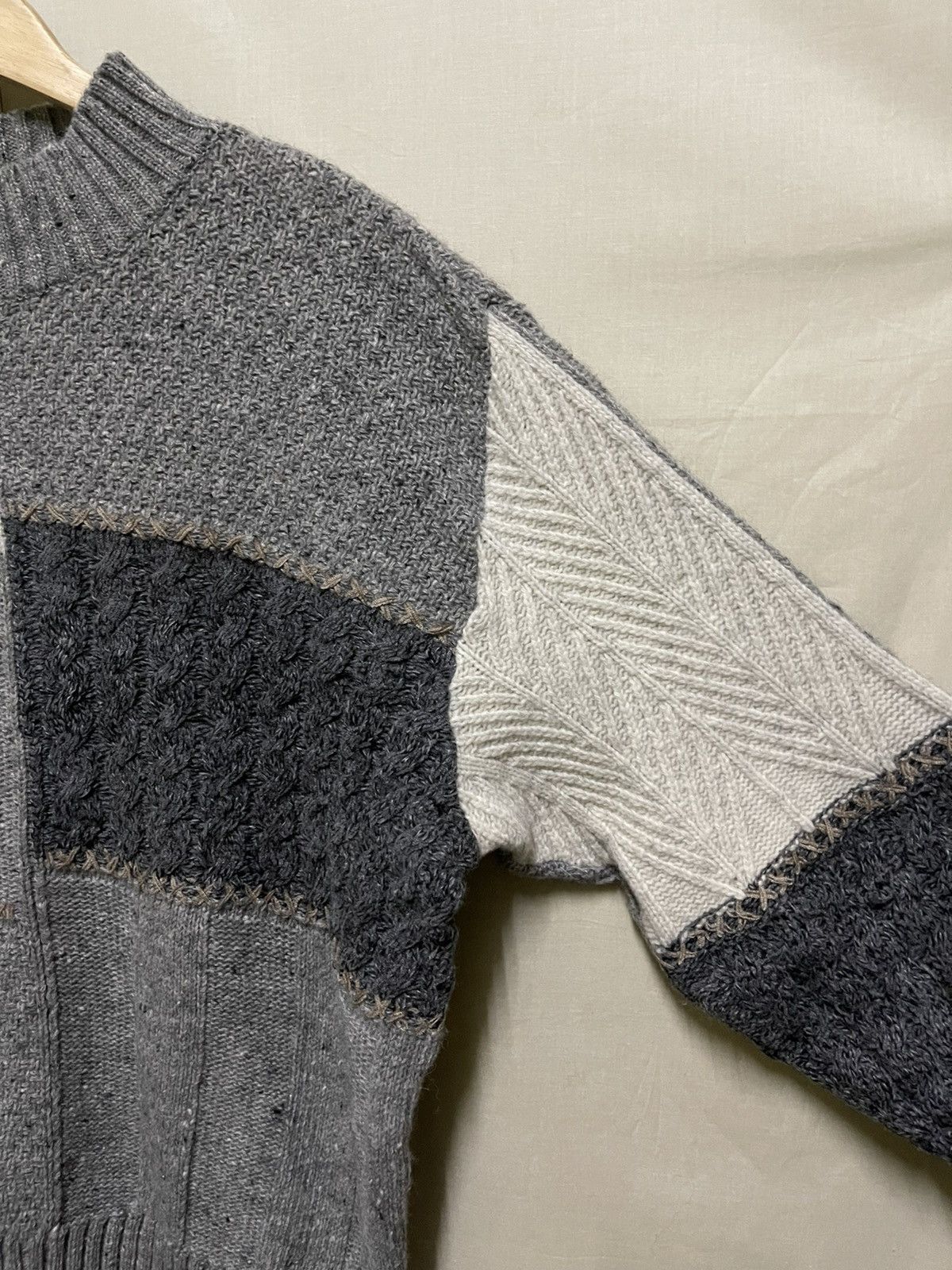 Japanese Brand Elle Homme Paris Knitwear Size US L / EU 52-54 / 3 - 6 Thumbnail