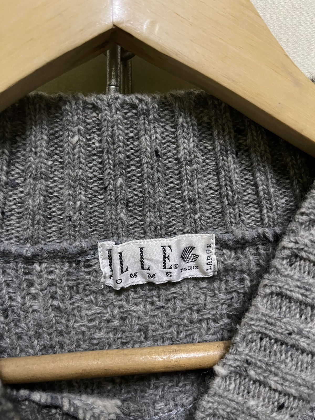Japanese Brand Elle Homme Paris Knitwear Size US L / EU 52-54 / 3 - 8 Thumbnail