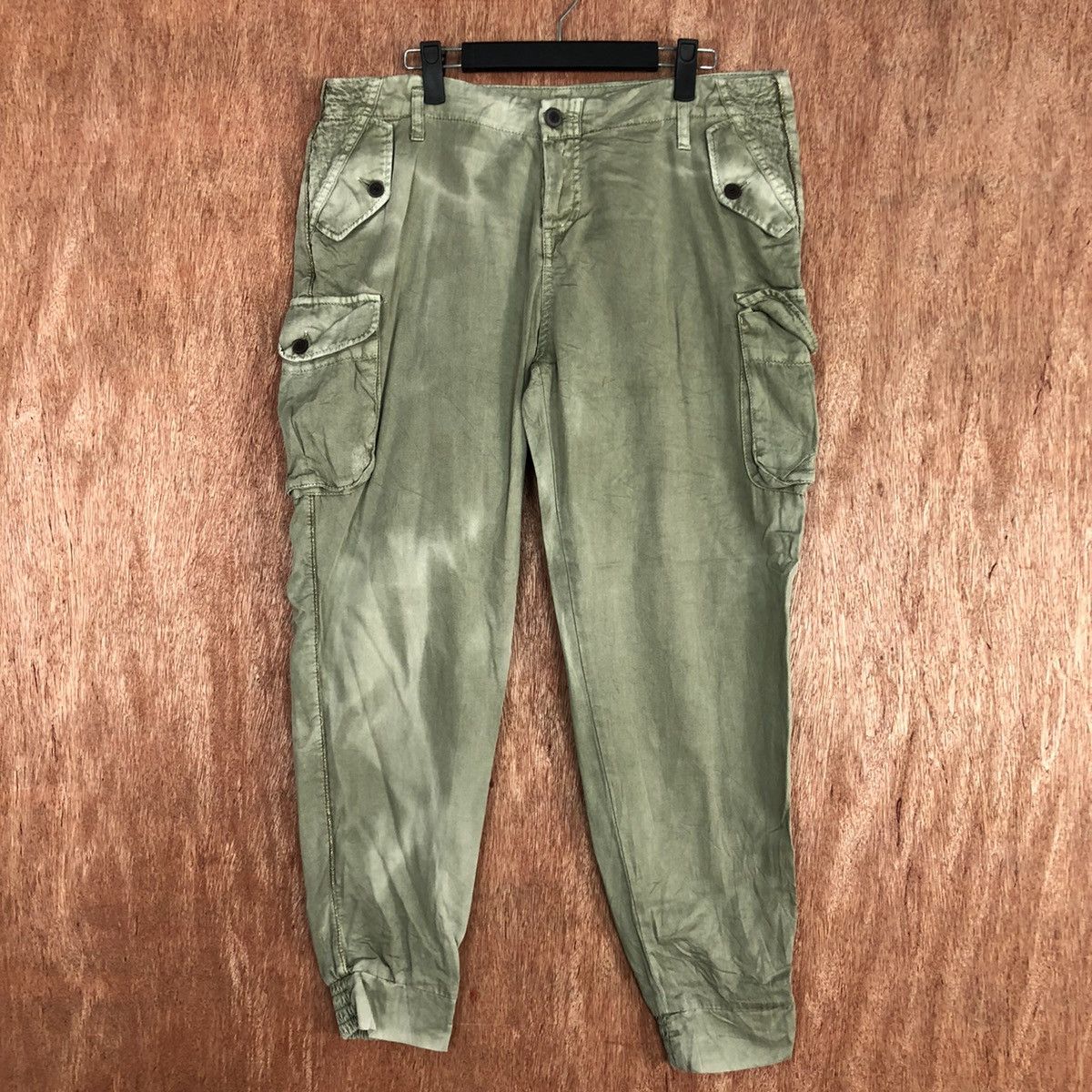 Faded Glory × Japanese Brand DLL Japan vtg jogger street multipocket Faded Pants #c645 Size US 33 - 1 Thumbnail
