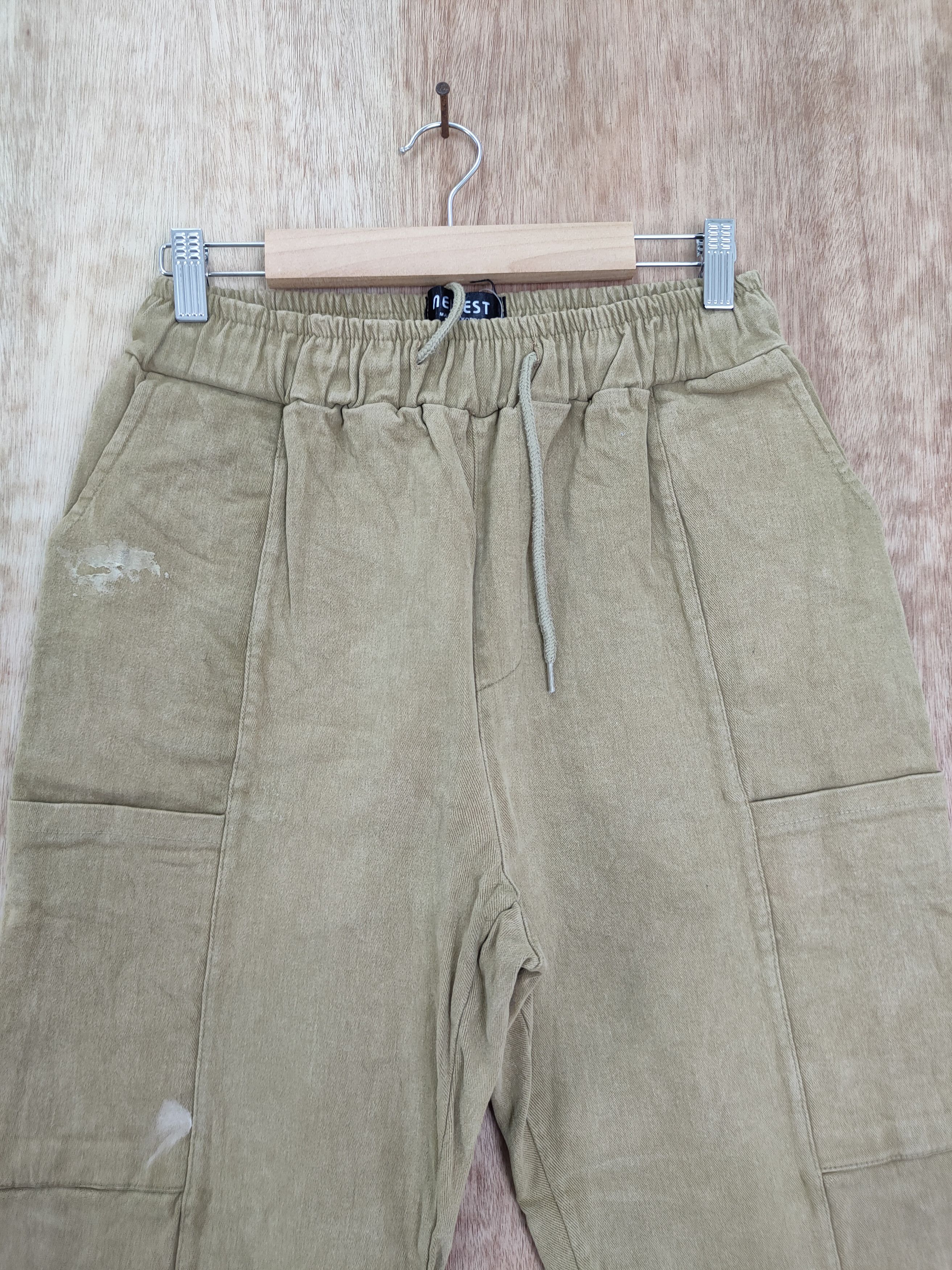 Japanese Brand Newest cropped jogger multipocket tactical cargo pants #149 Size US 29 - 3 Thumbnail