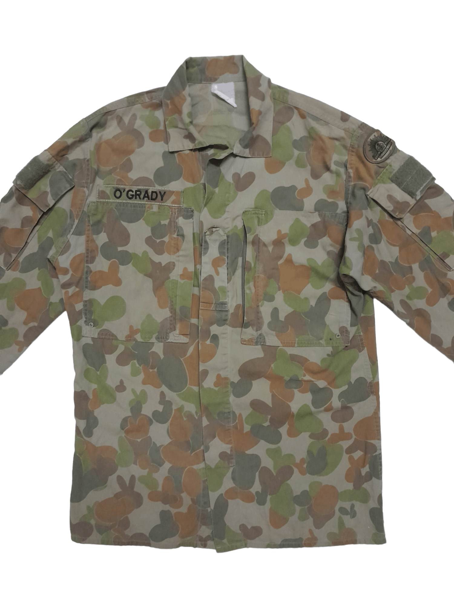 Vintage Vtg Australia Military Jacket Camo (E867) Size US L / EU 52-54 / 3 - 2 Thumbnail