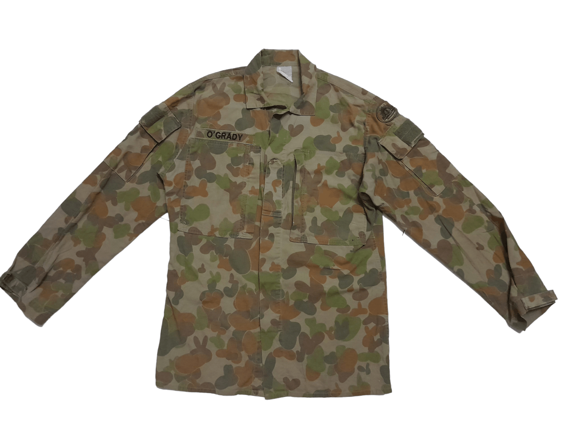Vintage Vtg Australia Military Jacket Camo (E867) Size US L / EU 52-54 / 3 - 1 Thumbnail