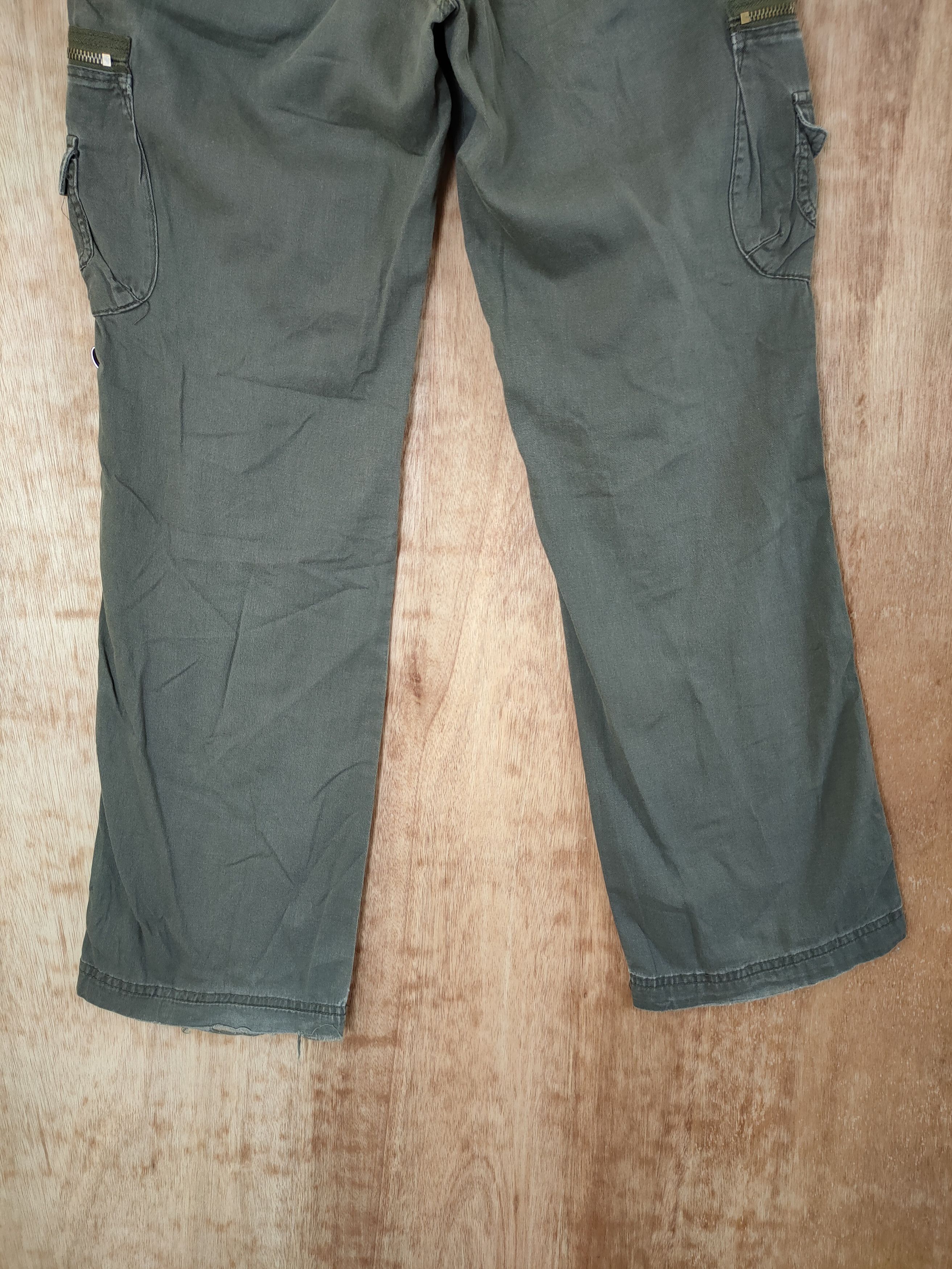 Japanese Brand D Japan thin multi pocket utility cargo pants #SP46-292 Size US 28 / EU 44 - 6 Thumbnail