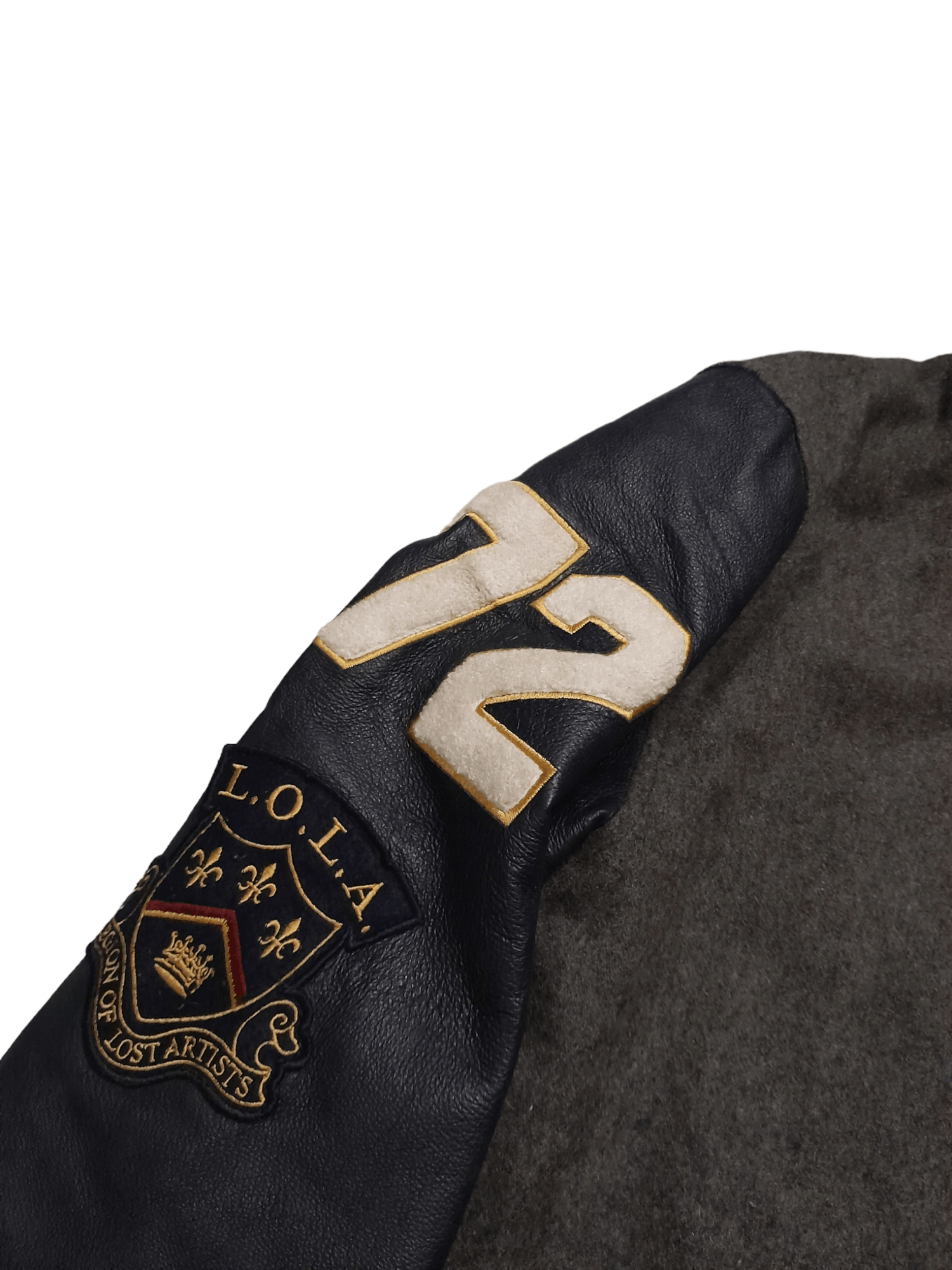Ecko Unltd. × Leather Ecko Unltd. Leather Varsity Jacket Oversized (E868) Size US XXL / EU 58 / 5 - 5 Thumbnail
