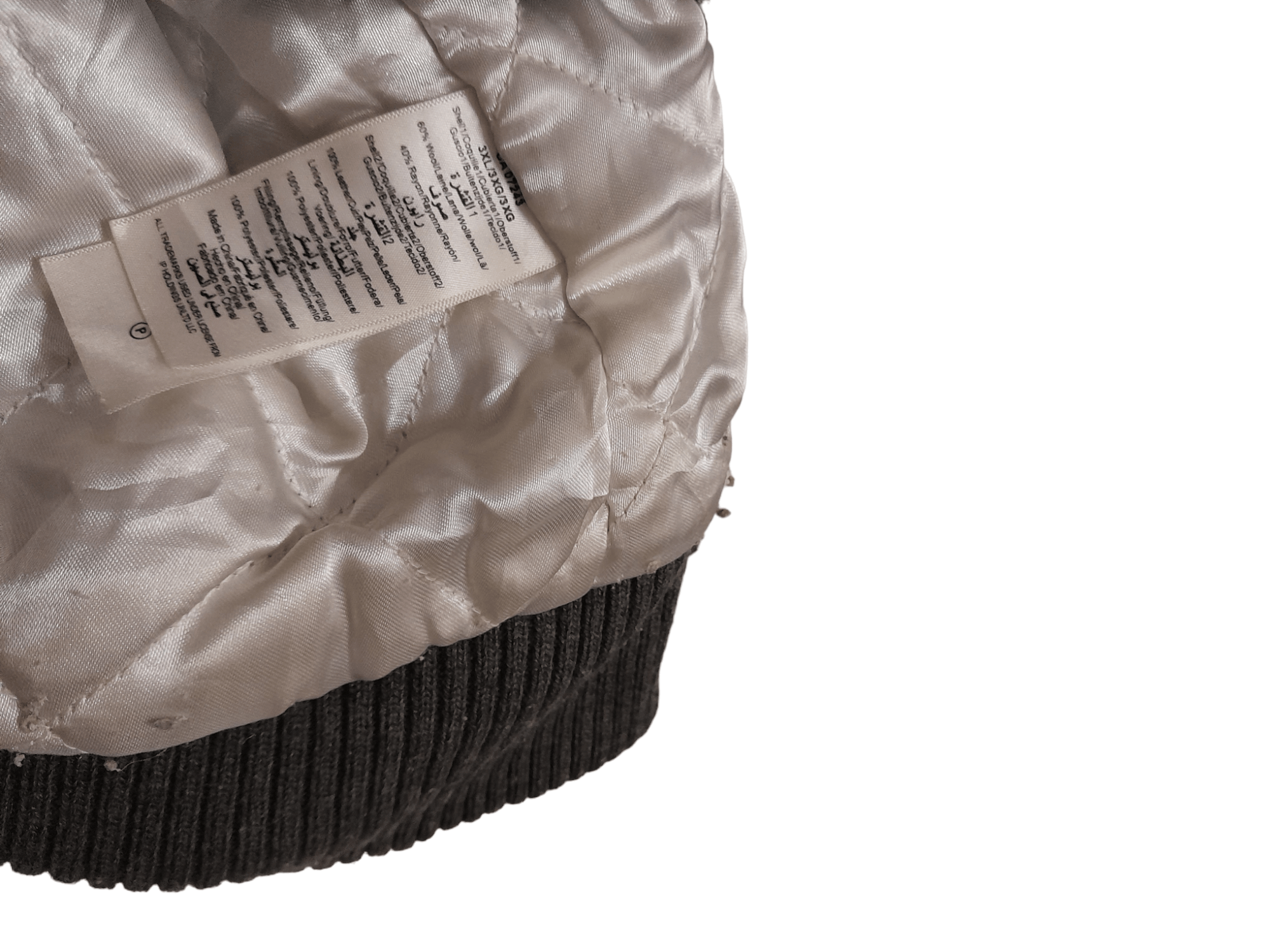 Ecko Unltd. × Leather Ecko Unltd. Leather Varsity Jacket Oversized (E868) Size US XXL / EU 58 / 5 - 7 Thumbnail