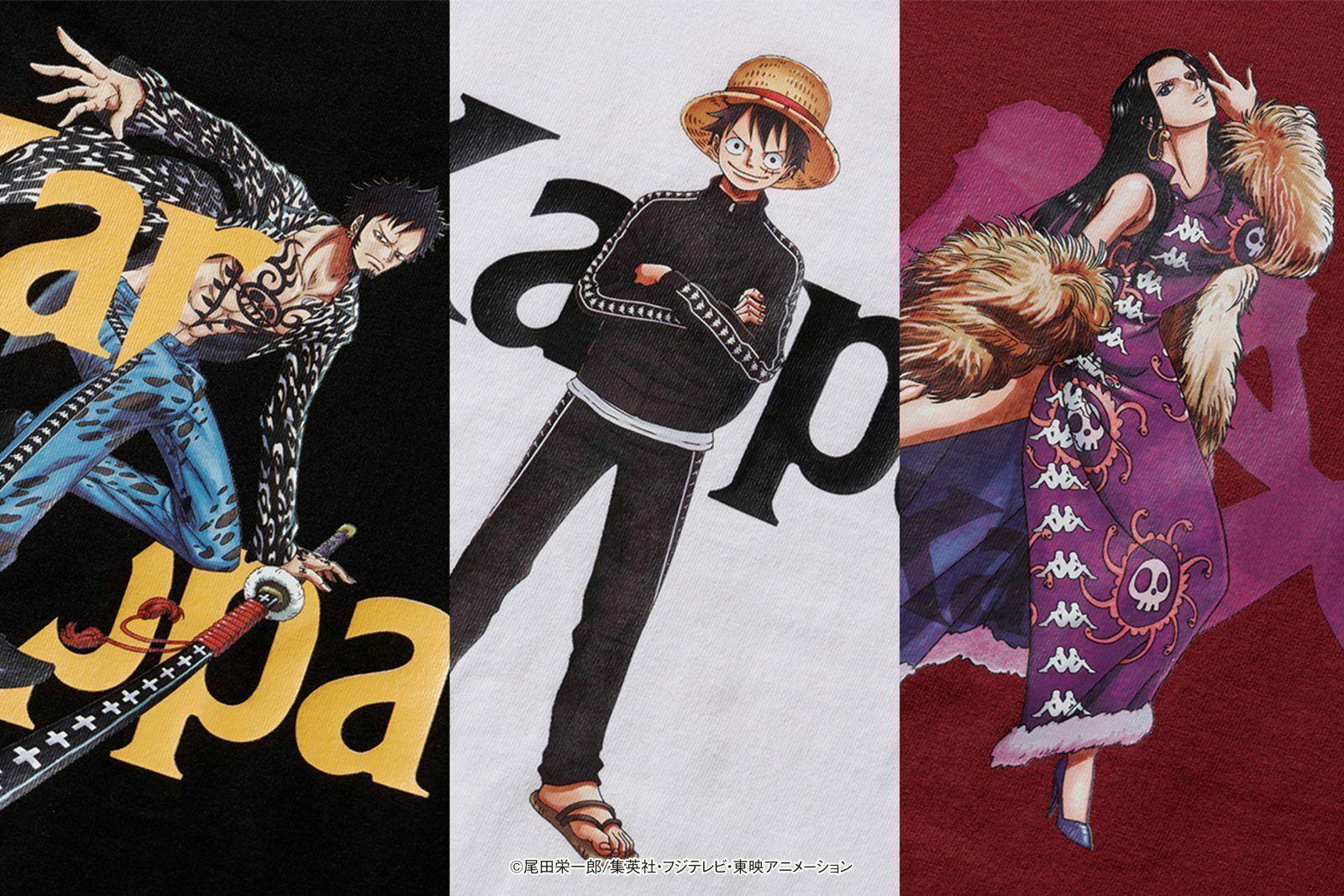 Kappa × One Piece NEW KAPPA x One Piece - Luffy sweater hoodie anime Size US M / EU 48-50 / 2 - 7 Thumbnail