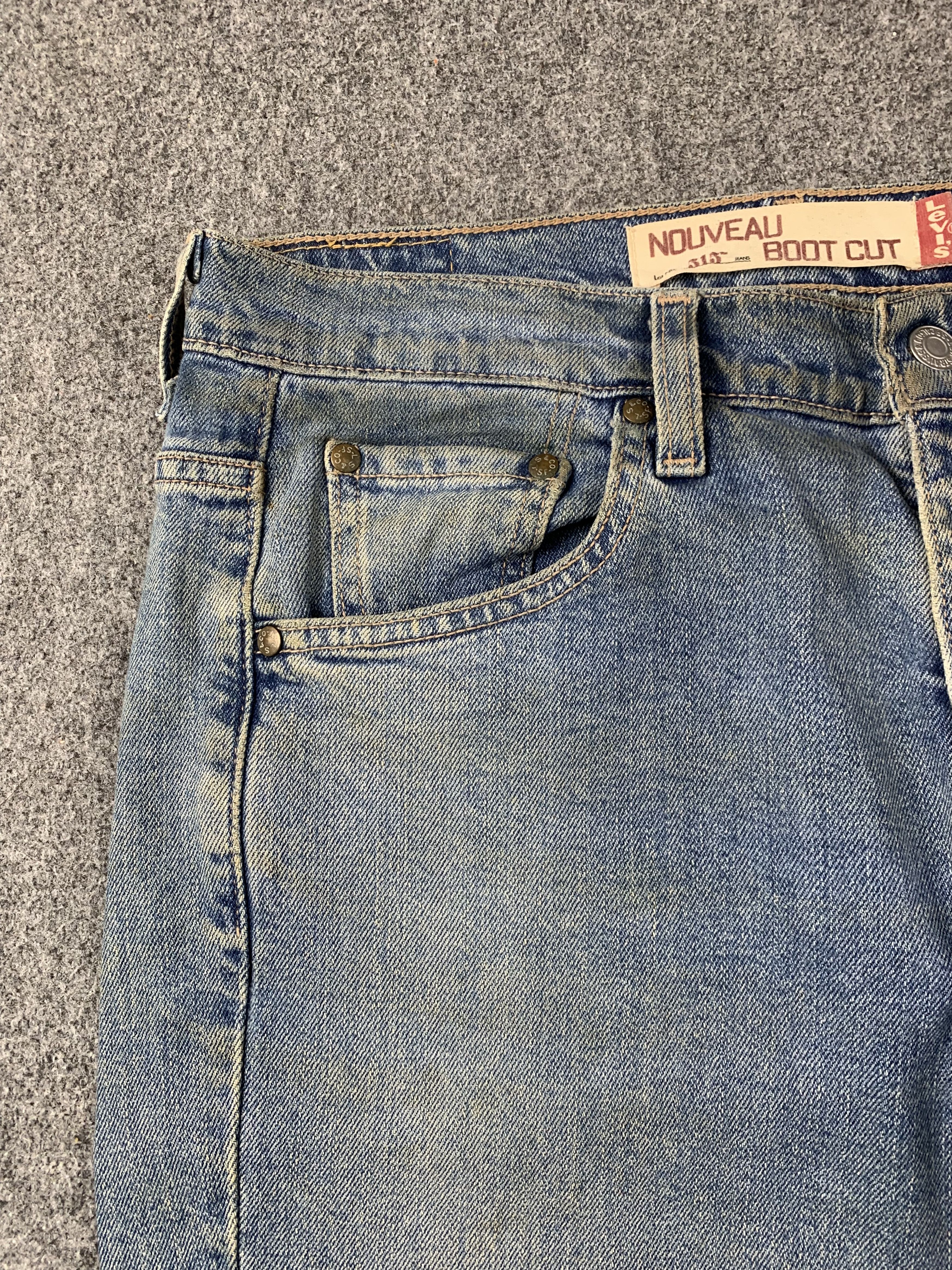 Levi's Vintage Levis 515 Flared Bootcut Jeans DP2139 Size US 32 / EU 48 - 7 Thumbnail