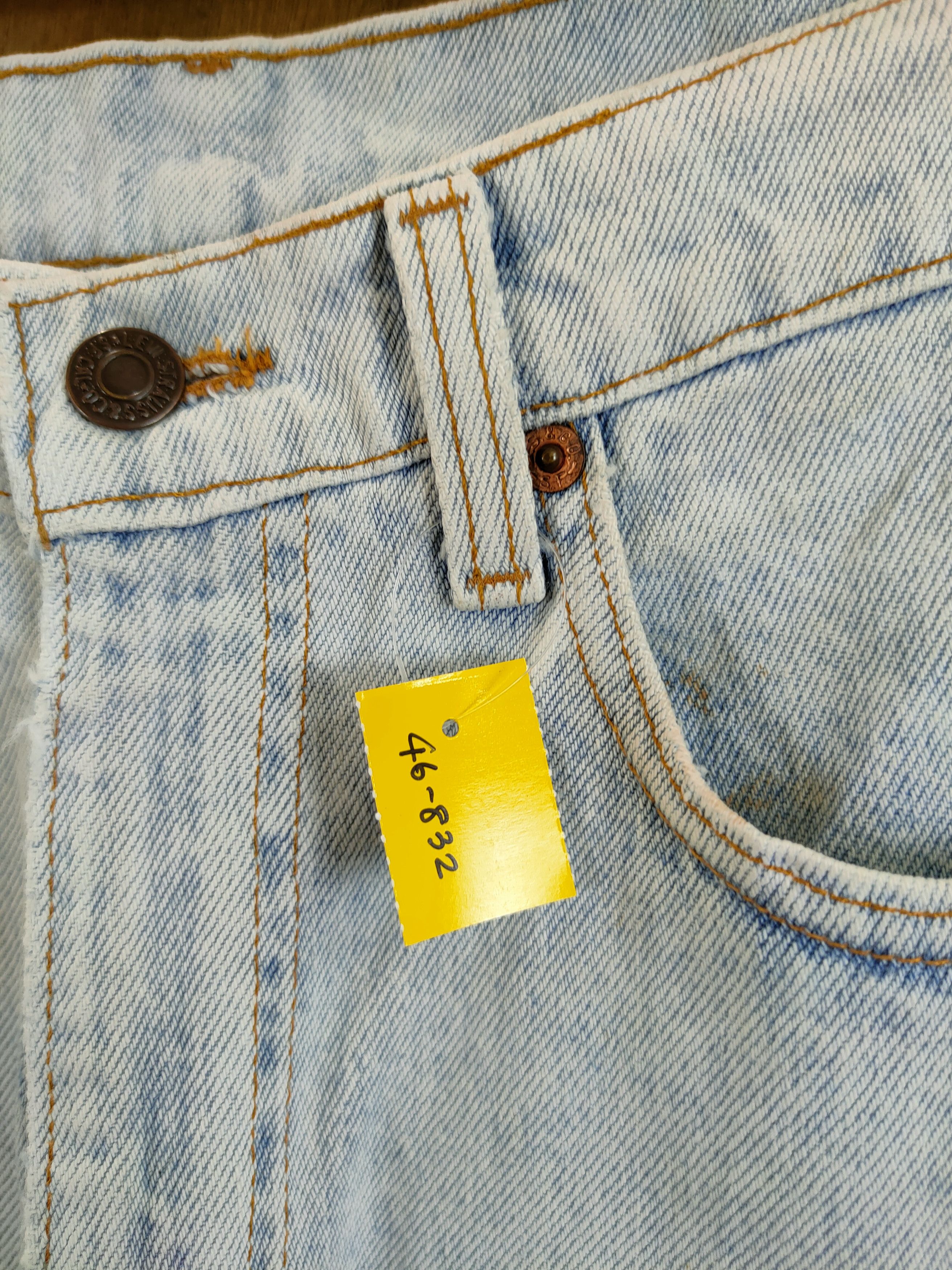 Levi's Levis vintage reworked distressed patchwork denim #46-832DL Size US 29 - 5 Thumbnail