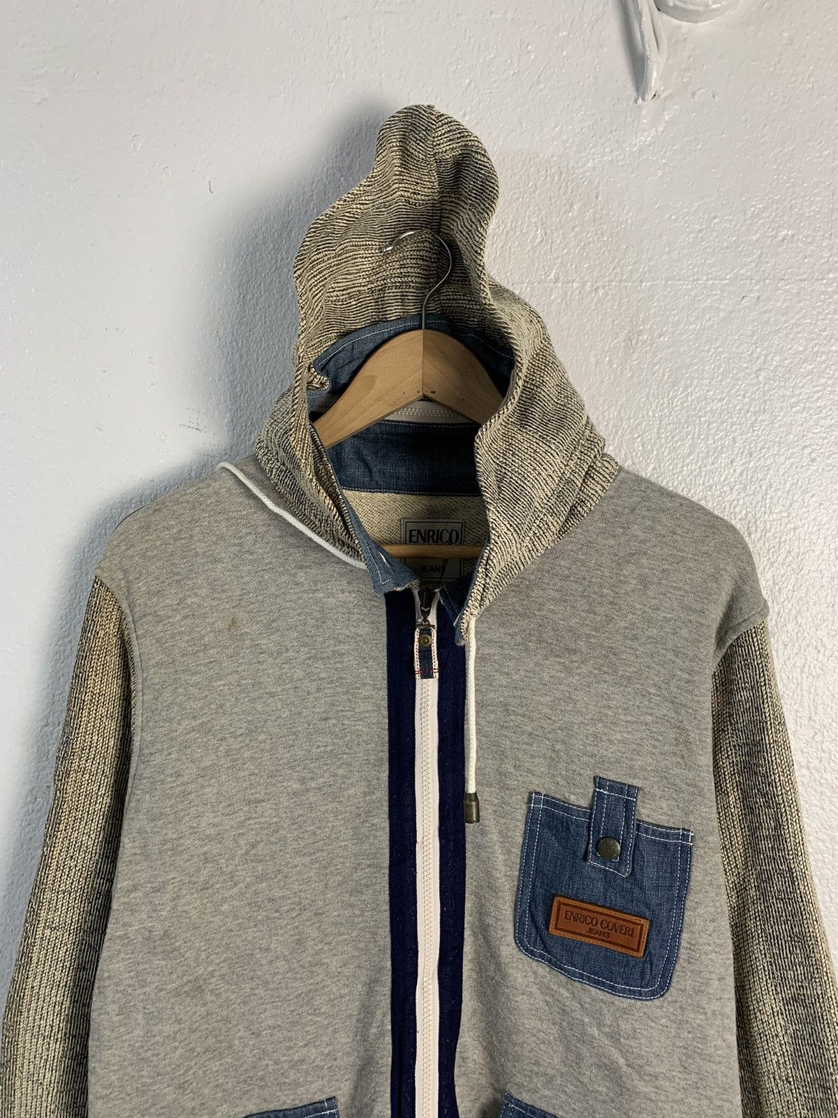 Enrico Coveri Enrico Coveri Jeans Zipper Sweater Jacket Size US M / EU 48-50 / 2 - 4 Thumbnail