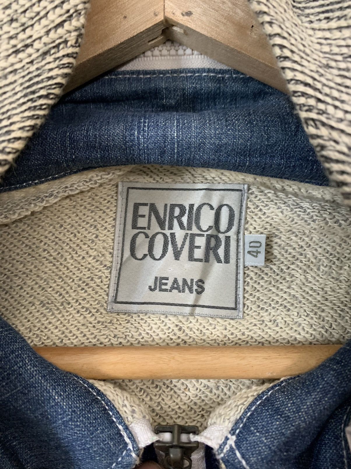 Enrico Coveri Enrico Coveri Jeans Zipper Sweater Jacket Size US M / EU 48-50 / 2 - 6 Thumbnail
