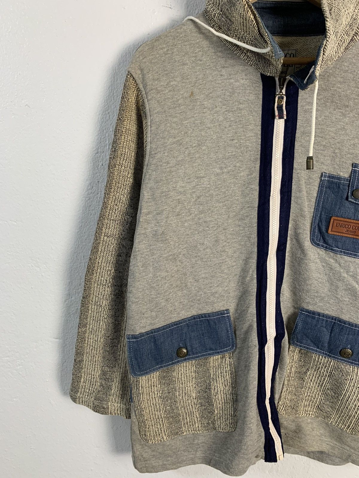 Enrico Coveri Enrico Coveri Jeans Zipper Sweater Jacket Size US M / EU 48-50 / 2 - 3 Thumbnail
