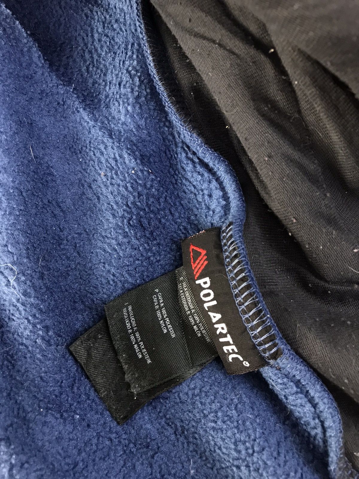 The North Face × Vintage The North Face Polartec Quilted Hooded Jacket Zipper Size US XL / EU 56 / 4 - 9 Thumbnail