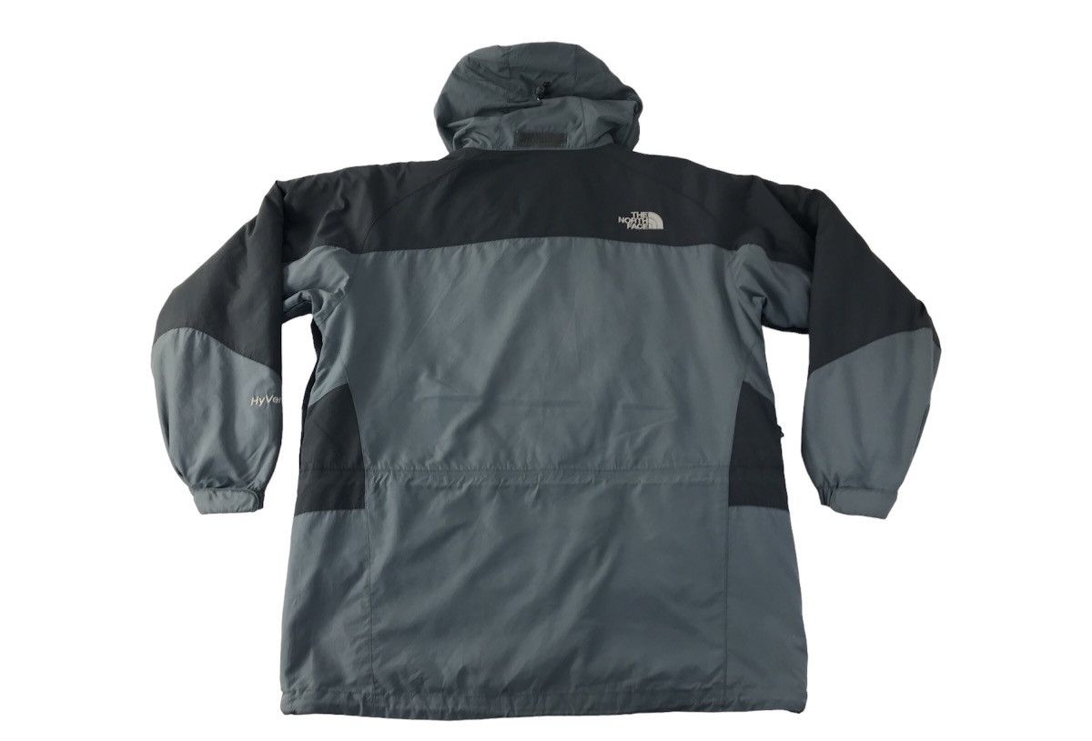The North Face × Vintage The North Face Polartec Quilted Hooded Jacket Zipper Size US XL / EU 56 / 4 - 2 Thumbnail
